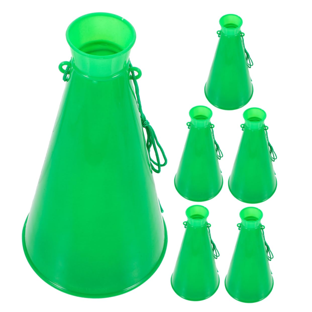 HANABASS Cheering Horn - Loud Party Noise Maker, Sports Cheer Megaphone for Cheerleading, Football Games & Celebrations - Perfect for Birthday Parties, Sporting Events & Team Spirit Boosting