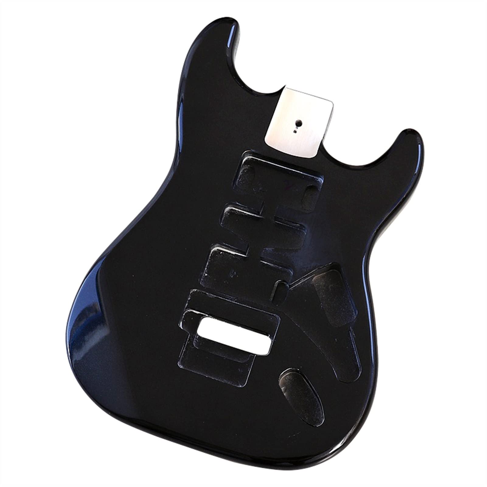 Unfinished Poplar Wood Electric Guitar Body Kit - DIY Guitar Parts for Custom Builds & Repairs | Perfect for Electric Guitar Projects, Modifications & Luthier Work