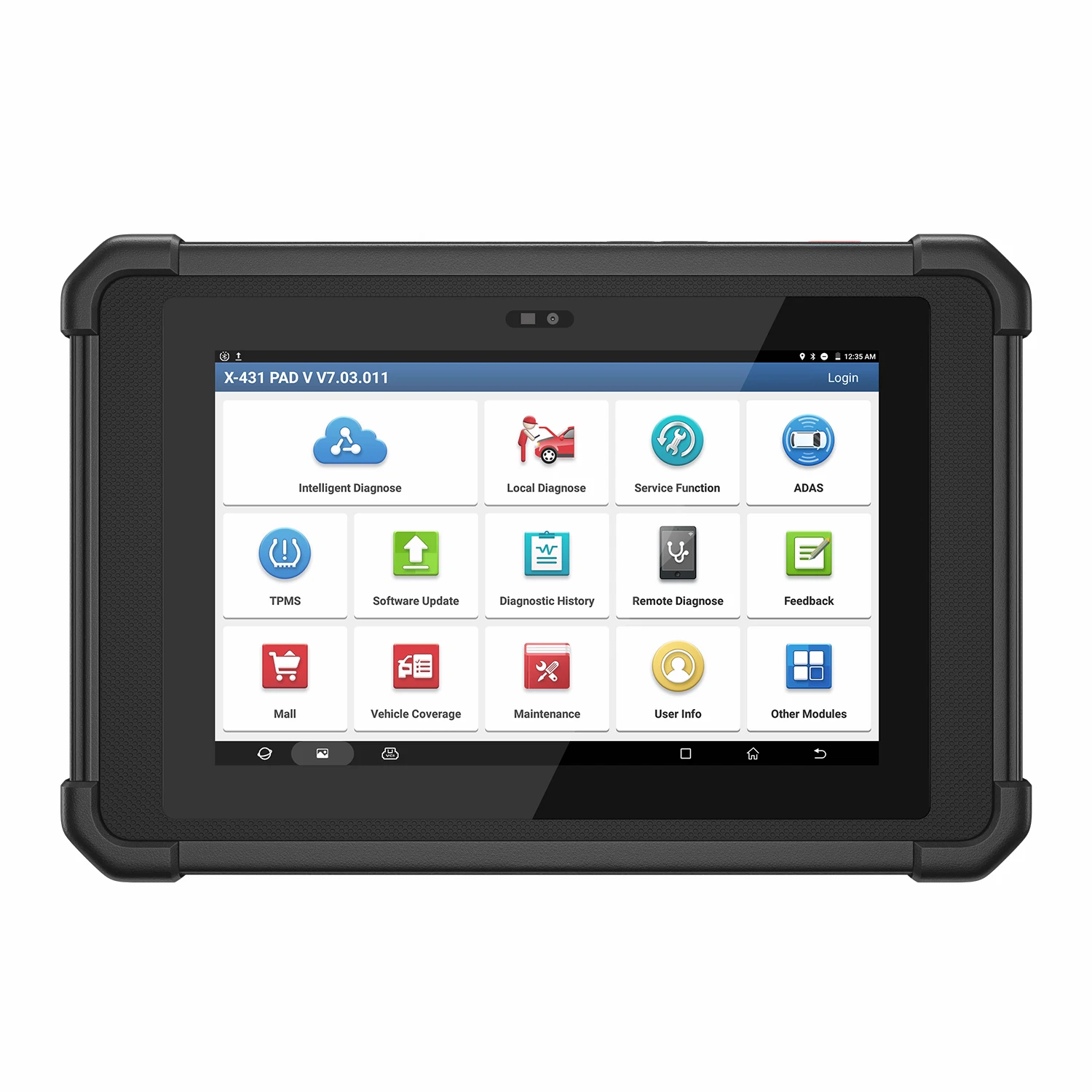 Launch X431 PAD V 2025 - Professional Automotive Diagnostic Scanner with Bi-Directional Control, J2534/DPDU/RP1210, CAN FD & DOIP Support | ECU Coding, Topology Mapping | Heavy Duty Trucks & EVs Compatible | 60+ Reset Functions | Ideal for Mechanics & Fleet Maintenance