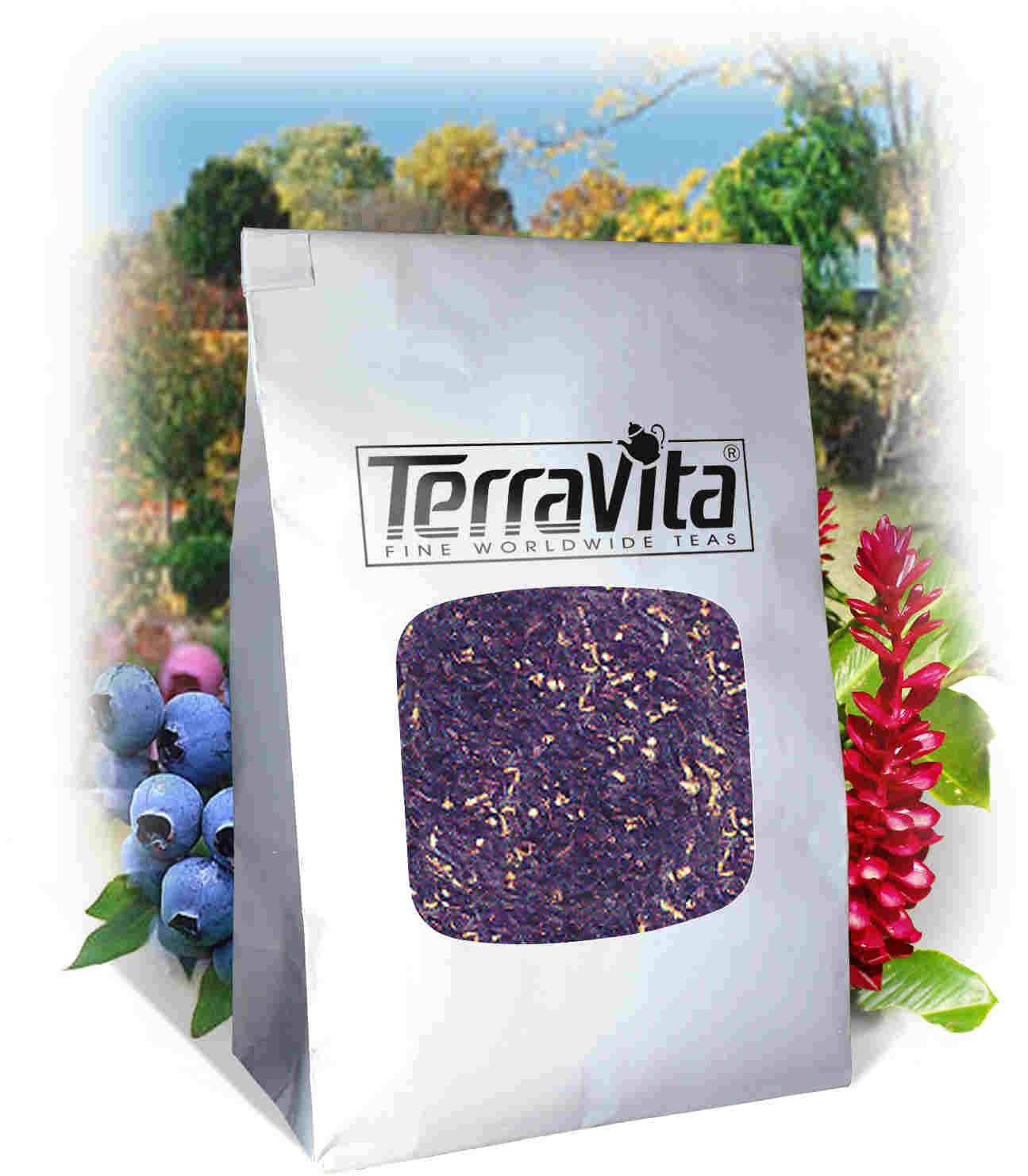 Premium Rose Black Loose Leaf Tea - 4 oz (ZIN: 427333) | Floral Aroma, Rich Flavor for Afternoon Tea, Relaxation & Gift Giving