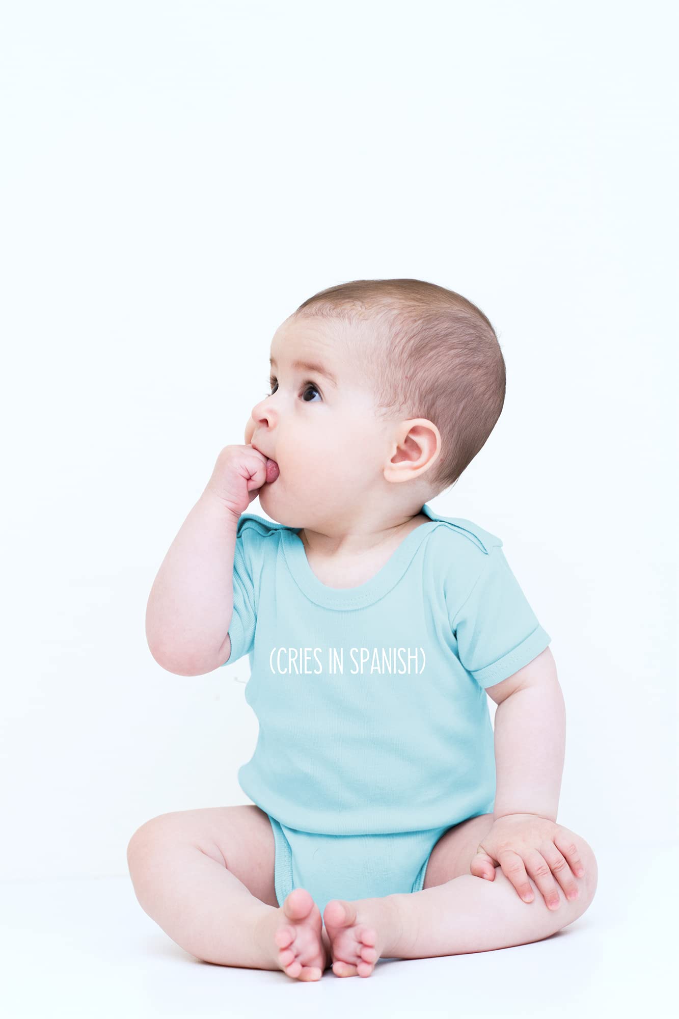 Funny Spanish Crying Baby Bodysuits - CBTwear Newborn Outfits for Boys & Girls | Perfect for Photo Shoots, Birthdays & Playdates