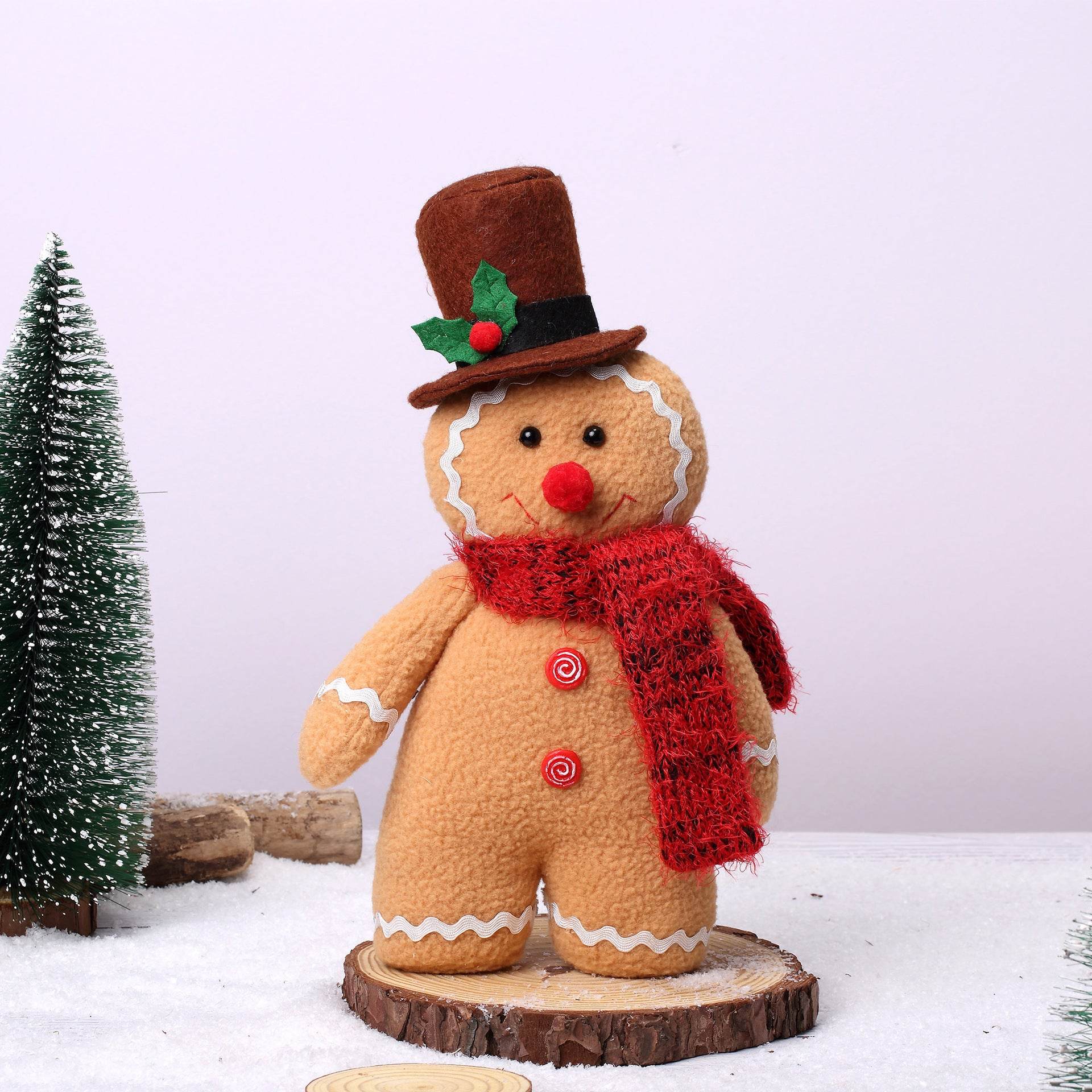 Mr and Mrs Gingerbread Man Cookie Cutter Set - Christmas Baking Decorations for Holiday Cookies, DIY Gingerbread House, and Festive Desserts