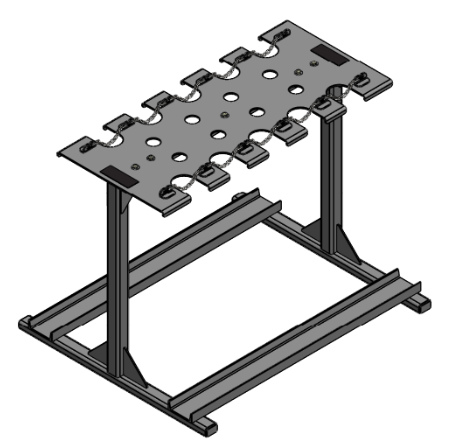 Best Auger Racks for Ice Fishing & Outdoor Storage – Durable Steel Auger Organizer for Garage, Shed & Workshop