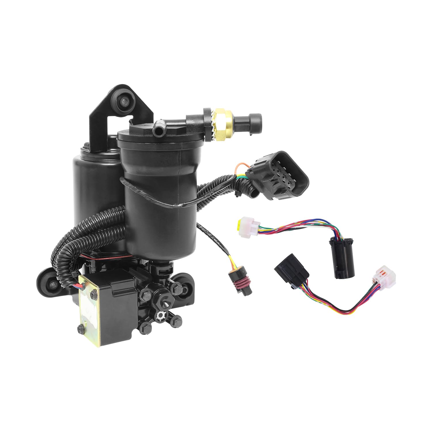 SUNCORE Air Ride Suspension Compressor Pump with Dryer - Replacement for 2007-2014 Cadillac Escalade ESV - Heavy Duty Air Suspension System for Smooth Ride & Off-Road Performance