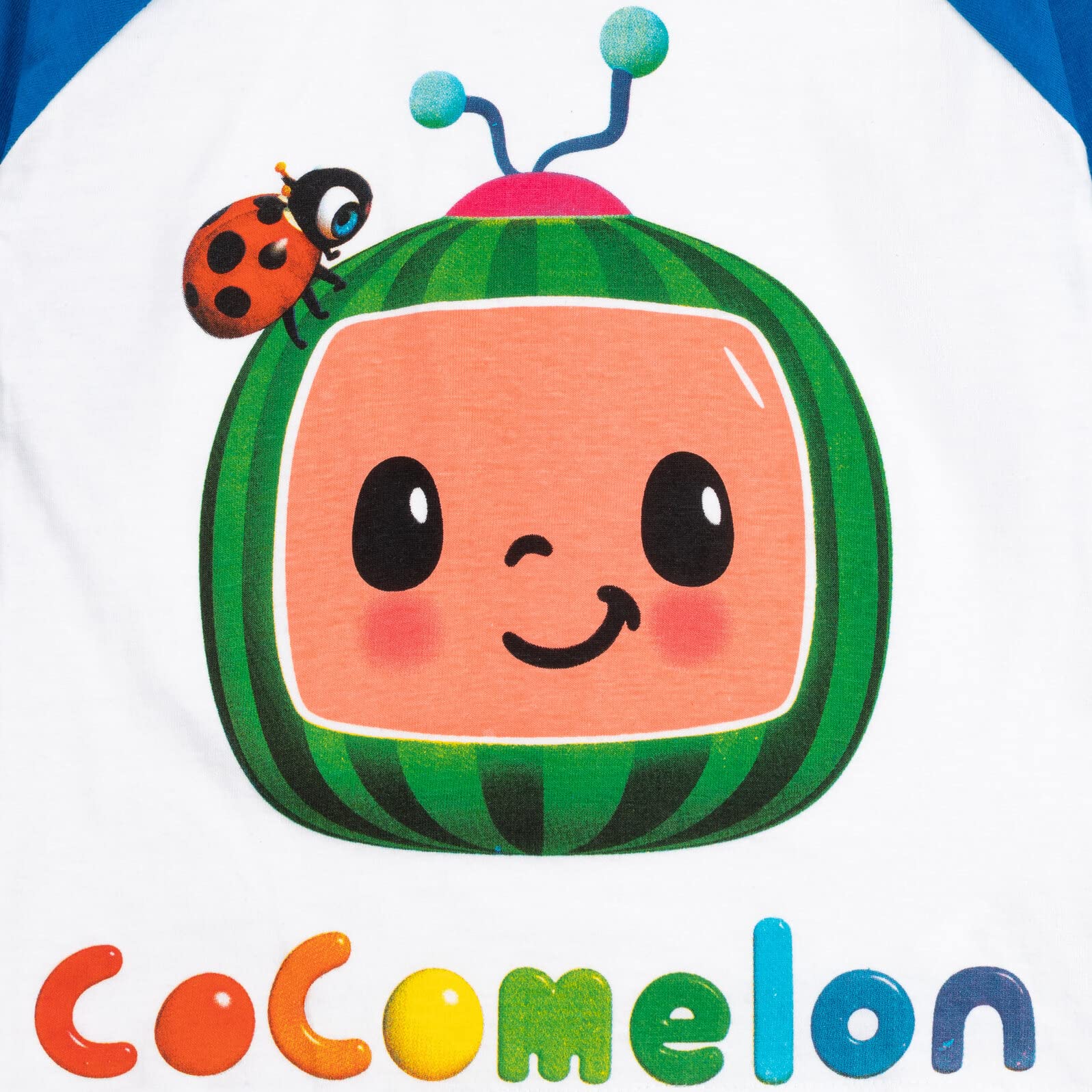 CoComelon JJ Kitty 2-Pack Long Sleeve Graphic T-Shirts for Kids - Soft Cotton Playwear [Sizes 2T-5T] - Perfect for School, Playdates & Family Outings