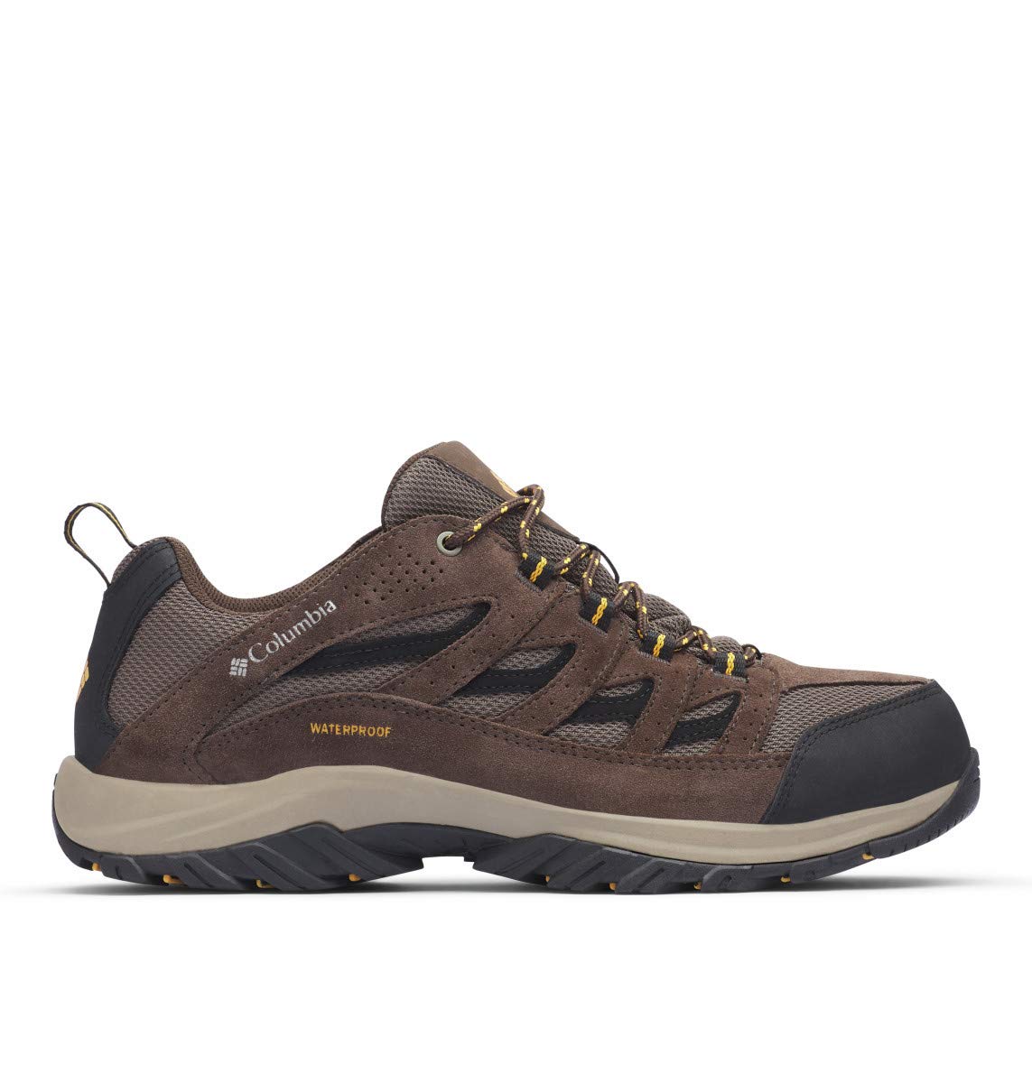 Columbia Men's First Generation Crestwood Waterproof Hiking Boots - Lightweight & Durable Outdoor Shoes for Trail Walking, Camping & Mountain Climbing