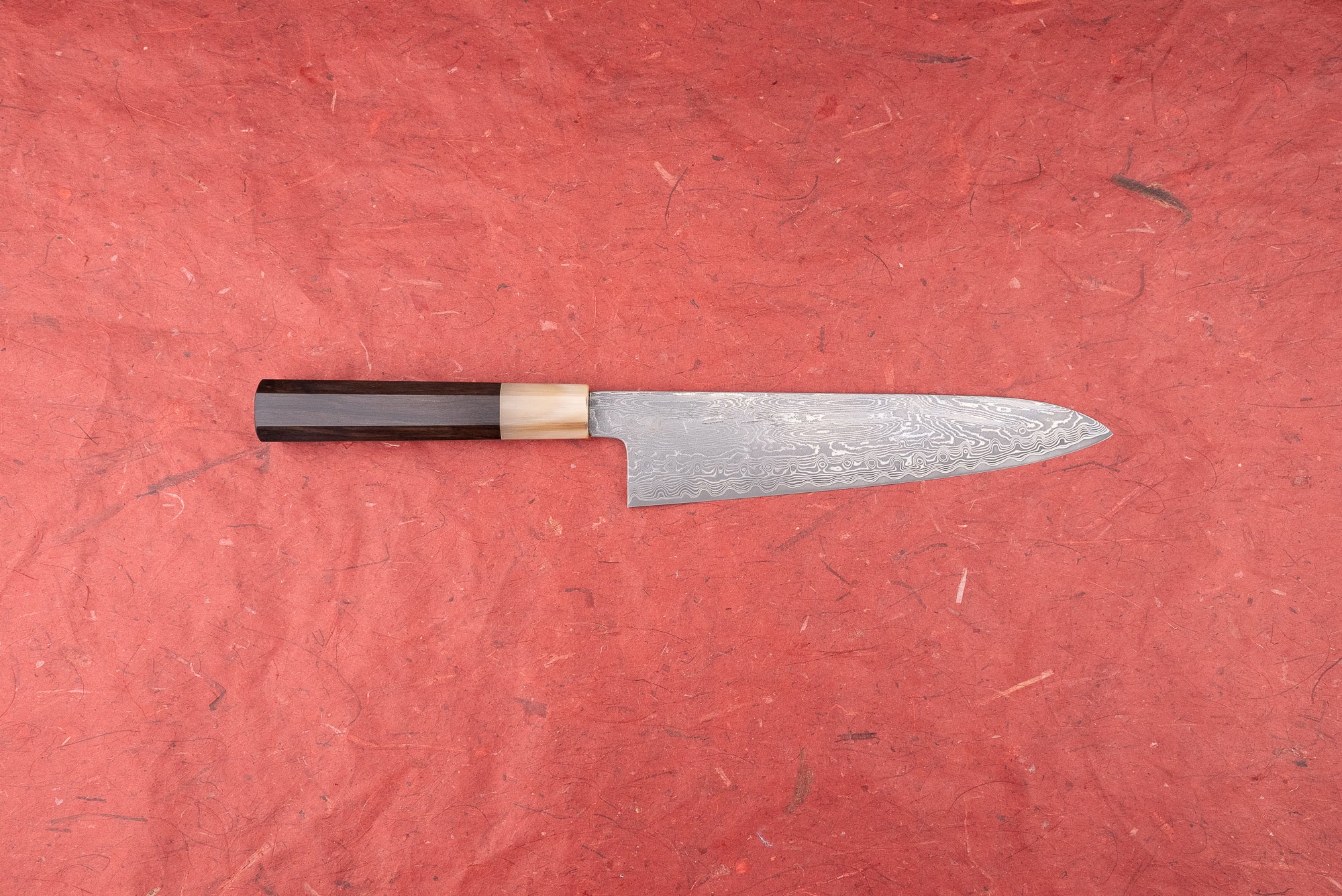 Premium Sakai Kikumori SPG STRIX Damascus Gyuto 210mm Japanese Chef Knife - High Carbon Steel, Hand-Forged Blade for Professional Cooking & Sushi Preparation