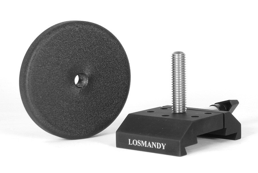 Dovetail Adapter with 2.5 lb Counterweight for D/V Series Camera Plates - Perfect for Stabilizing DSLR and Mirrorless Cameras in Videography