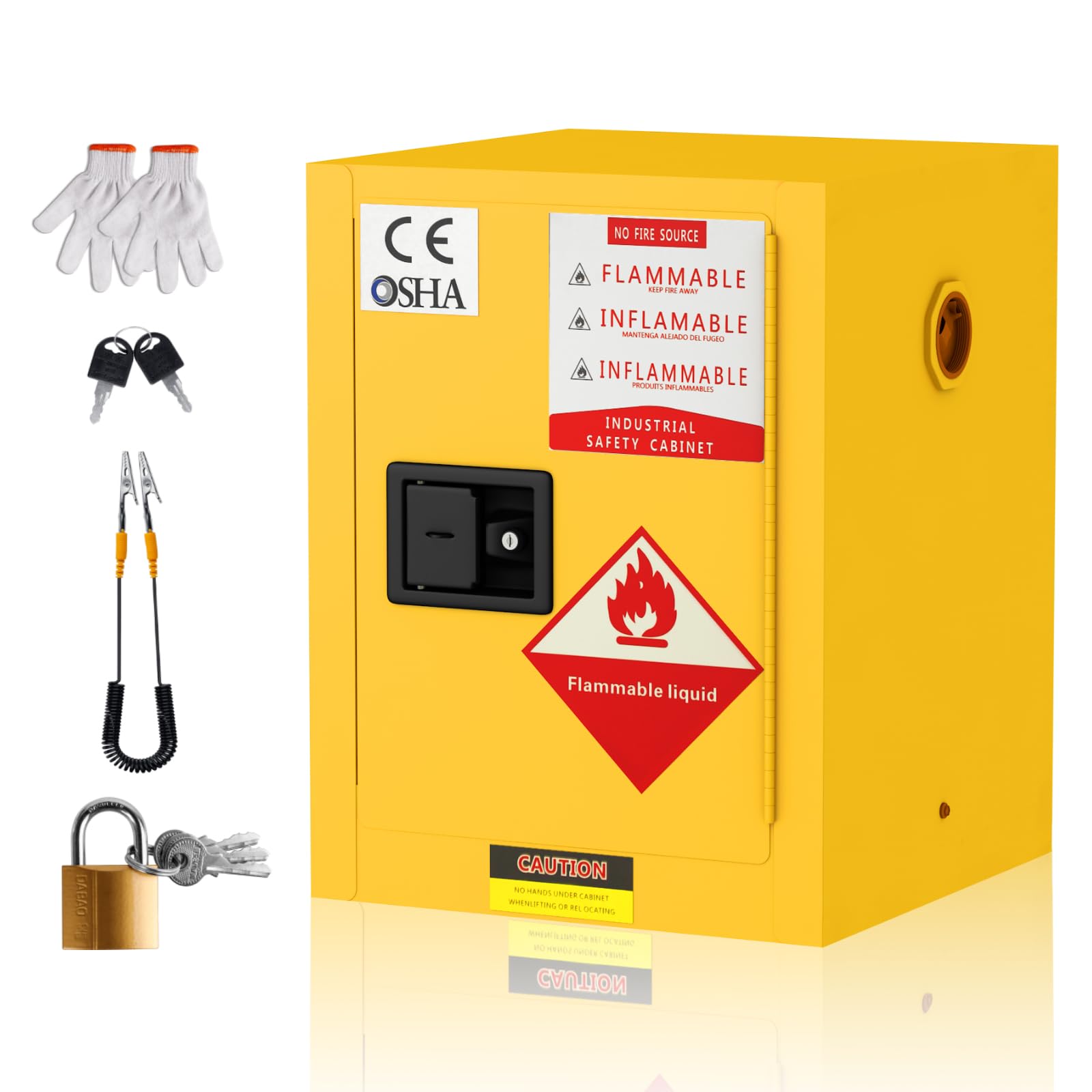 4 Gallon Flammable Storage Cabinet - 18.1
