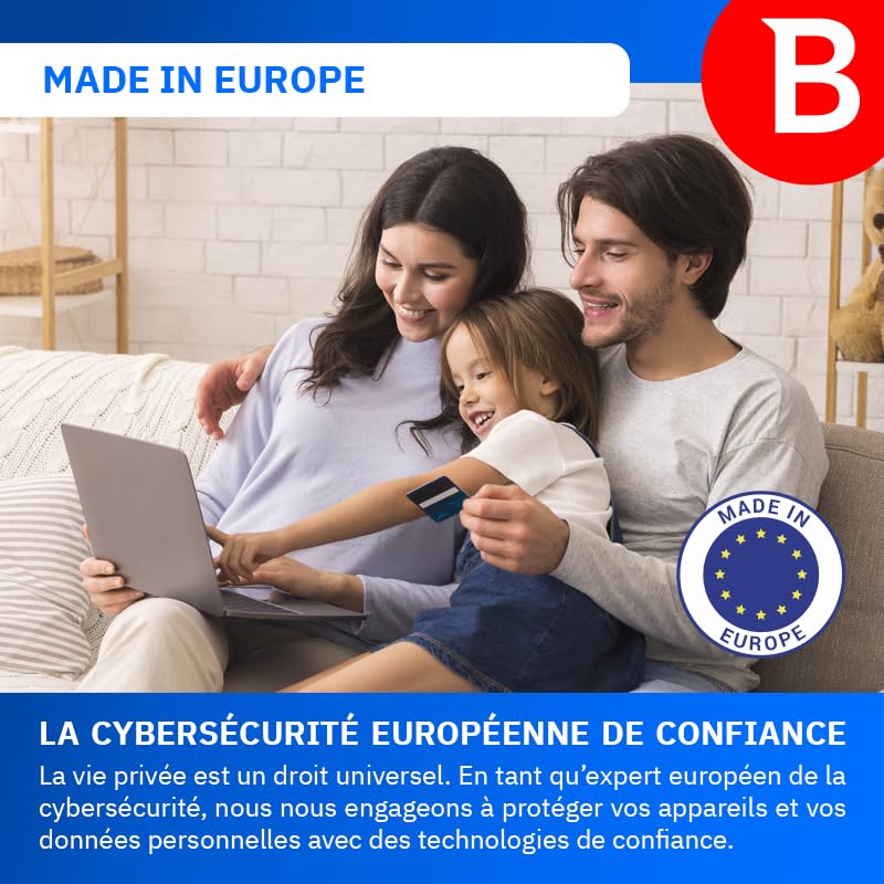 Bitdefender Total Security 2025 | 5 Devices | 1 Year Subscription | Antivirus for PC, Mac, iOS & Android | Email Activation Code | Auto-Renewal | Protect Your Family's Digital Life