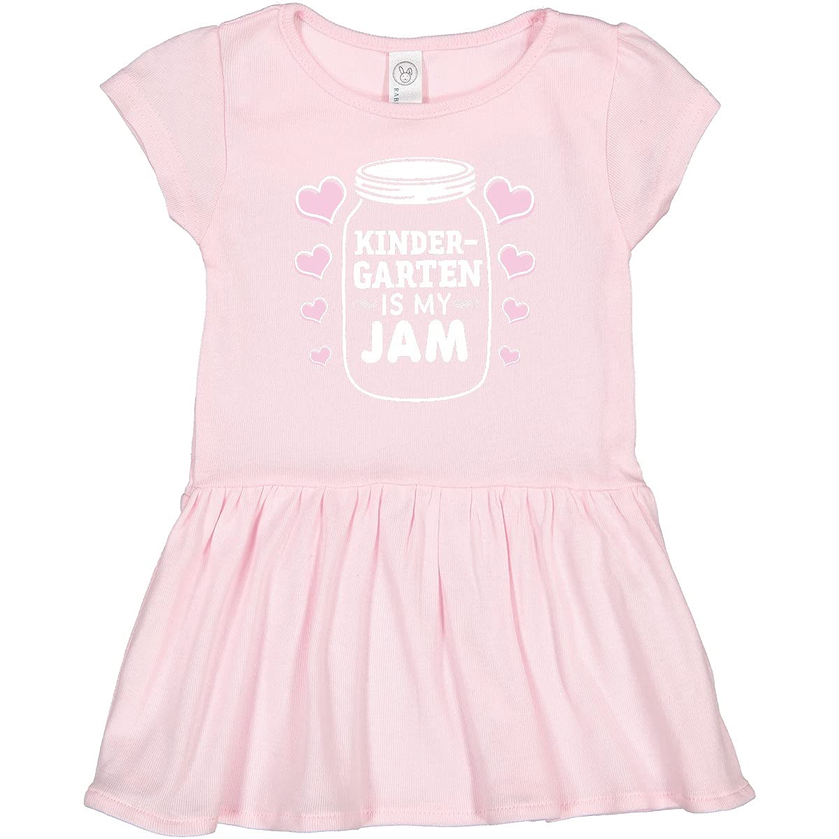 Inktastic Back to School Toddler Dress - Cute Kindergarten Outfit for Girls & Boys - Perfect for First Day of School, Classroom Activities & Playdates