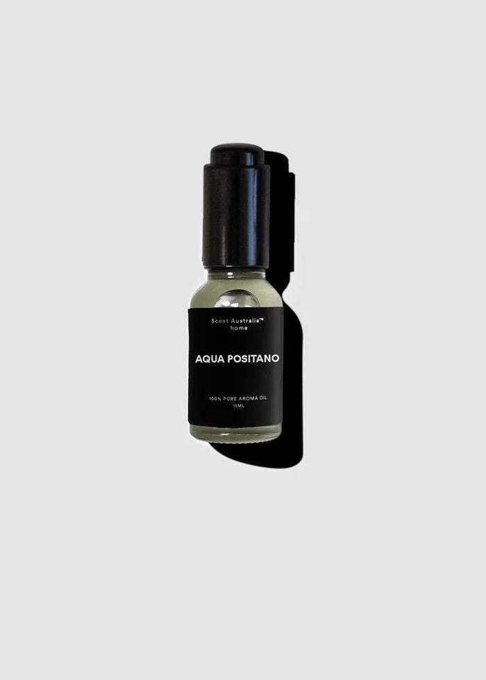Scent Australia Home Aqua Positano Essential Oil - Designer Aromatherapy Oil 15ml for Relaxation, Spa & Home Fragrance