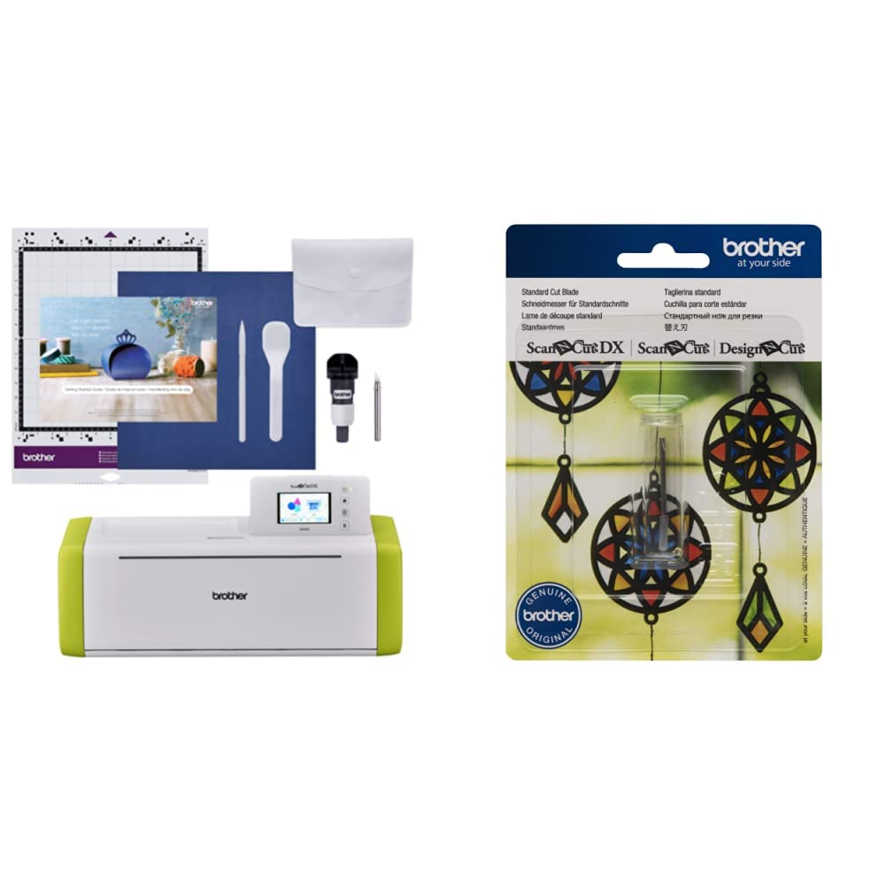 Brother ScanNCut SDX85 Electronic DIY Cutting Machine with Standard Cut Blade - Perfect for Cardstock, Vinyl, Fabric & Paper Crafts - Ideal for Home DIY Projects, Scrapbooking & Gift Making