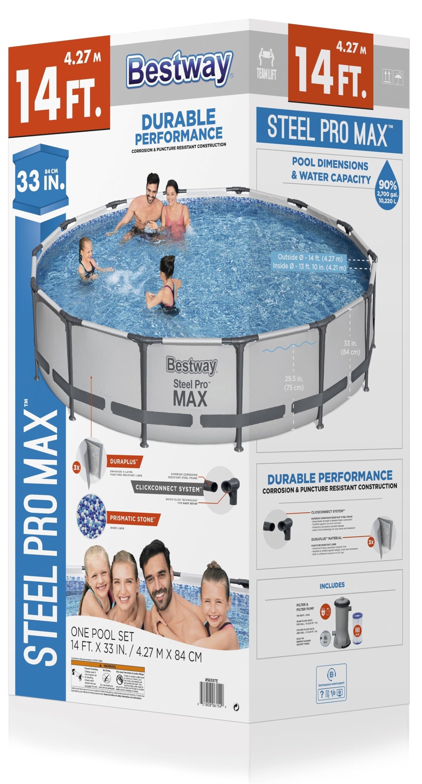 Bestway Steel Pro MAX 14' x 33