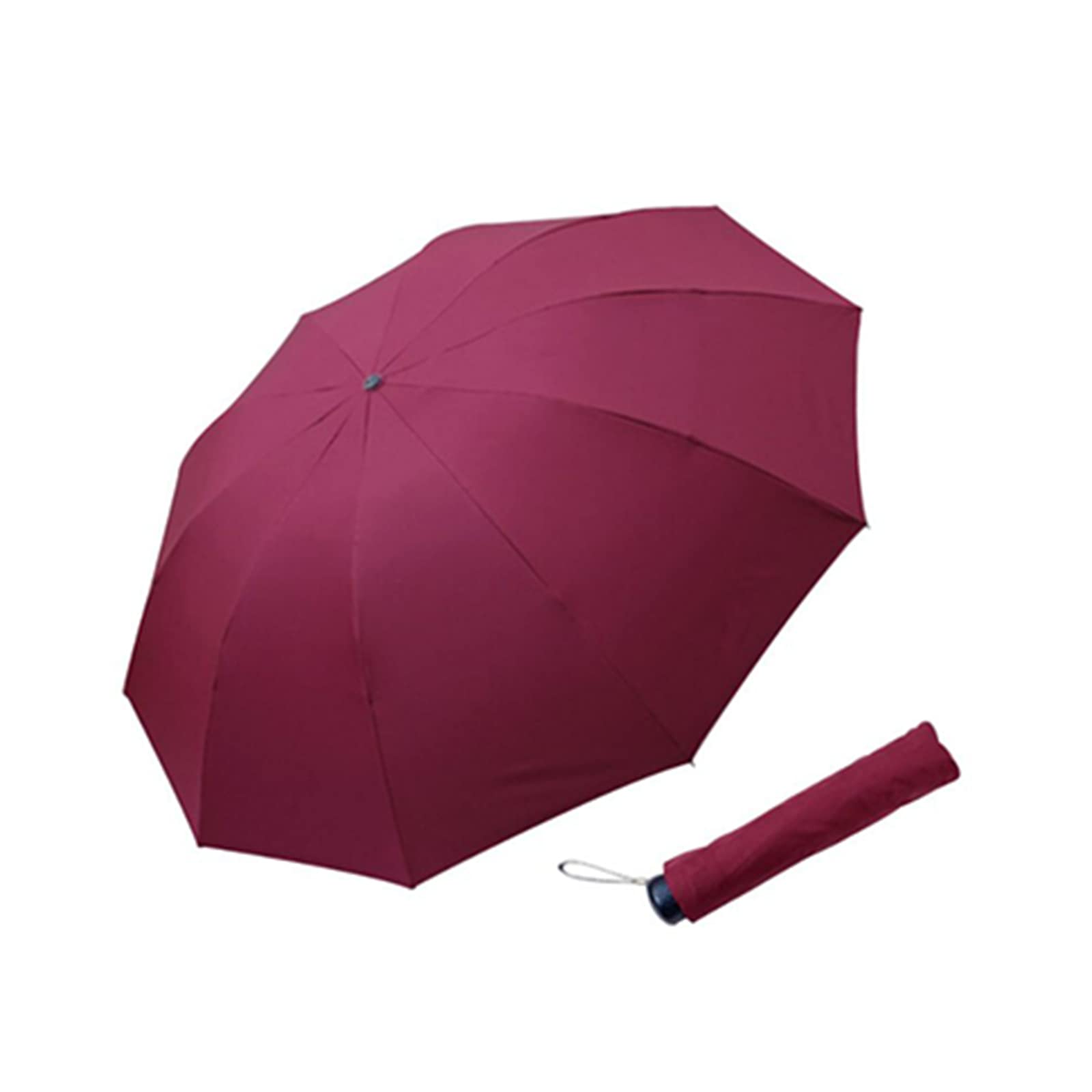Windproof Travel Umbrella for 2 People - Large Folding Rain Umbrella for Men & Women - Perfect for Couples, Hiking, Beach & Outdoor Activities