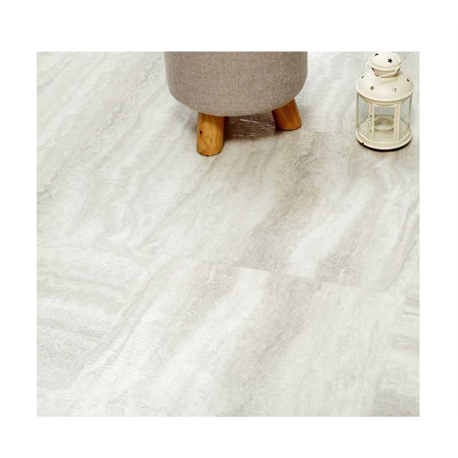 Waterproof Self-Adhesive PVC Floor Stickers - Peel and Stick Floor Tiles for Easy Installation - Durable Tear-Resistant Floor Decals - Perfect for Living Room, Bedroom, Bathroom & Kitchen Renovation