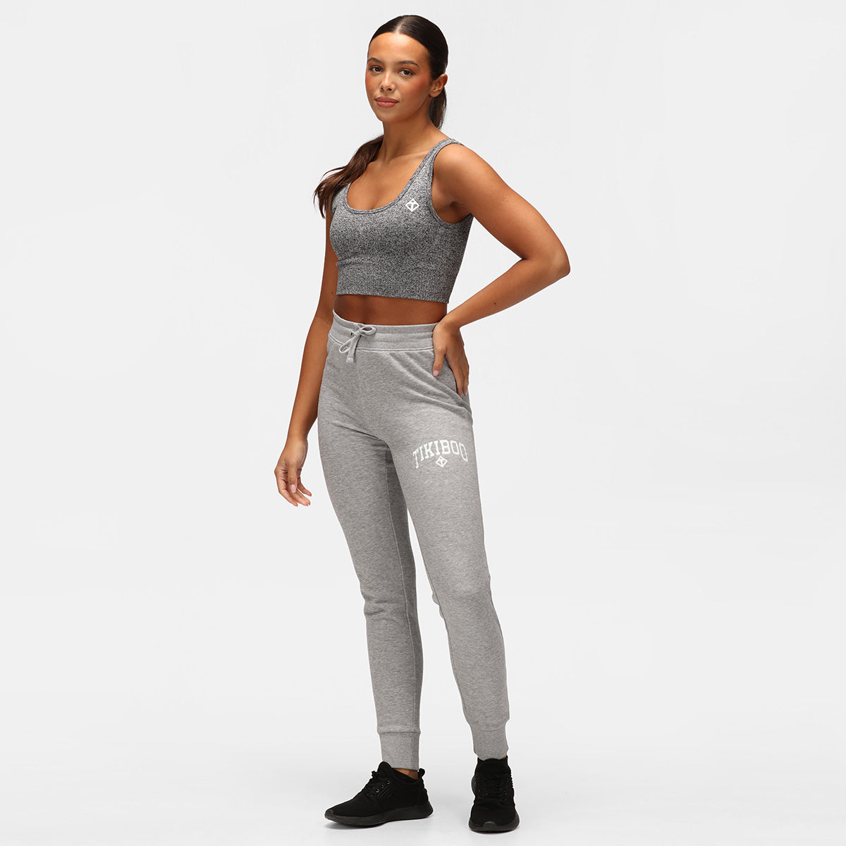 Stylish Grey Athleisure Joggers for Women & Men - Comfortable Lounge Pants for Running, Yoga & Casual Wear