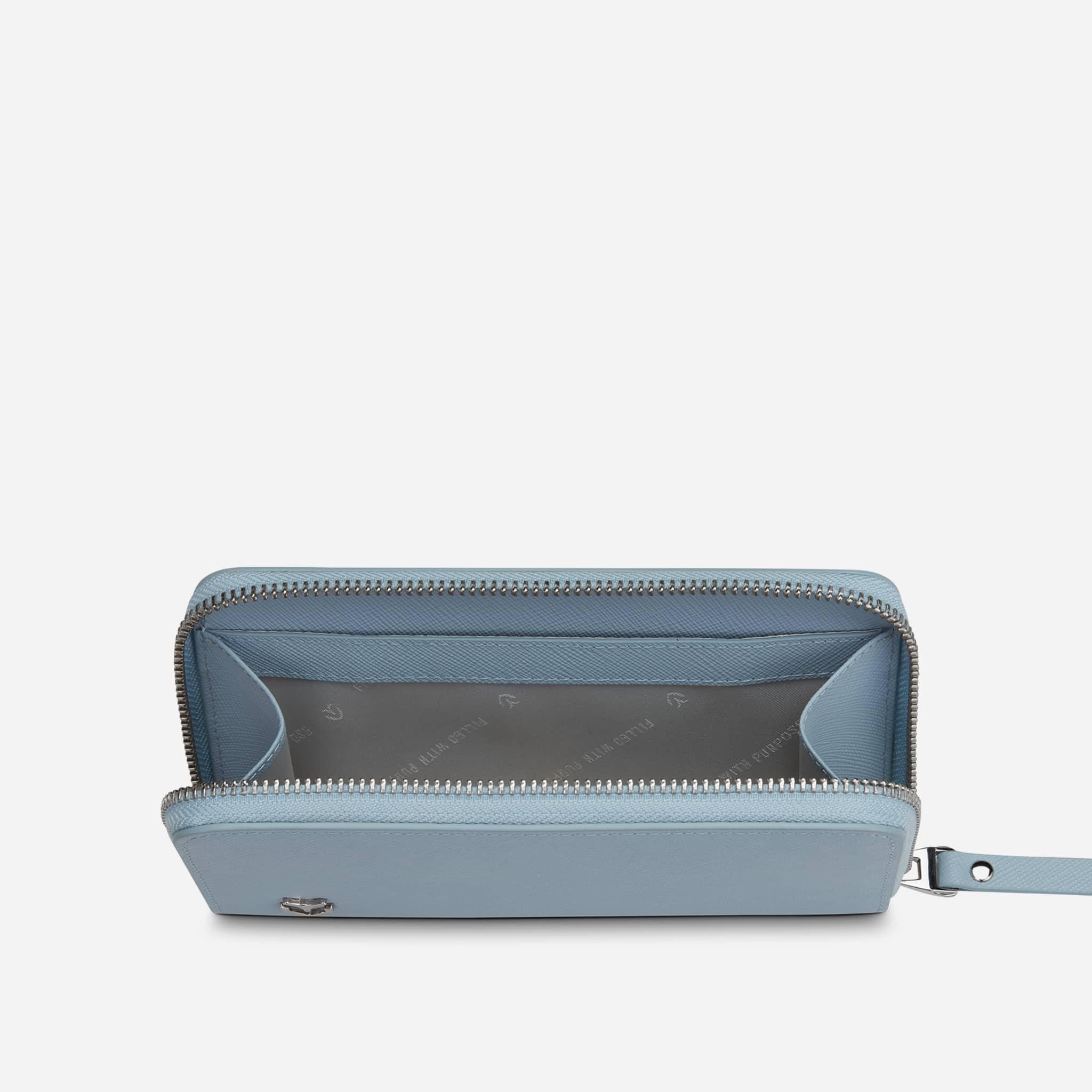 Genuine Leather Essentials Pouch - Premium Travel Organizer for Wallet, Keys & Accessories - Perfect for Men & Women on the Go