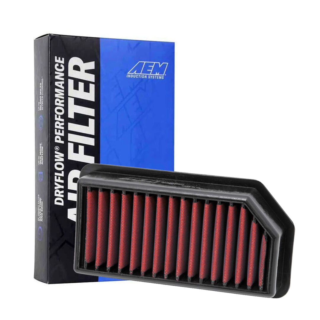 AEM 28-20960 Dryflow Washable Air Filter - High Performance Reusable Air Filter for Cars, Trucks & SUVs - Perfect for Off-Roading, Racing & Daily Driving
