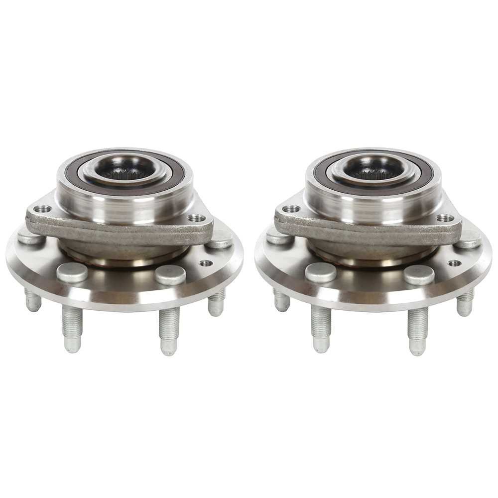 Front & Rear Wheel Hub Bearing Assembly Pair Set - Left Driver & Right Passenger Side Replacement Kit (PN12772) | Compatible with Most Sedans, SUVs & Trucks | Perfect for DIY Repairs & Professional Mechanics