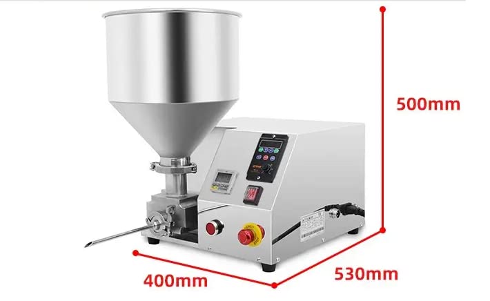 12L Commercial Cream Filling Machine for Puff Pastry, Bread, Jam Cake & Butter Injection - Perfect for Bakeries, Cafes & Dessert Shops