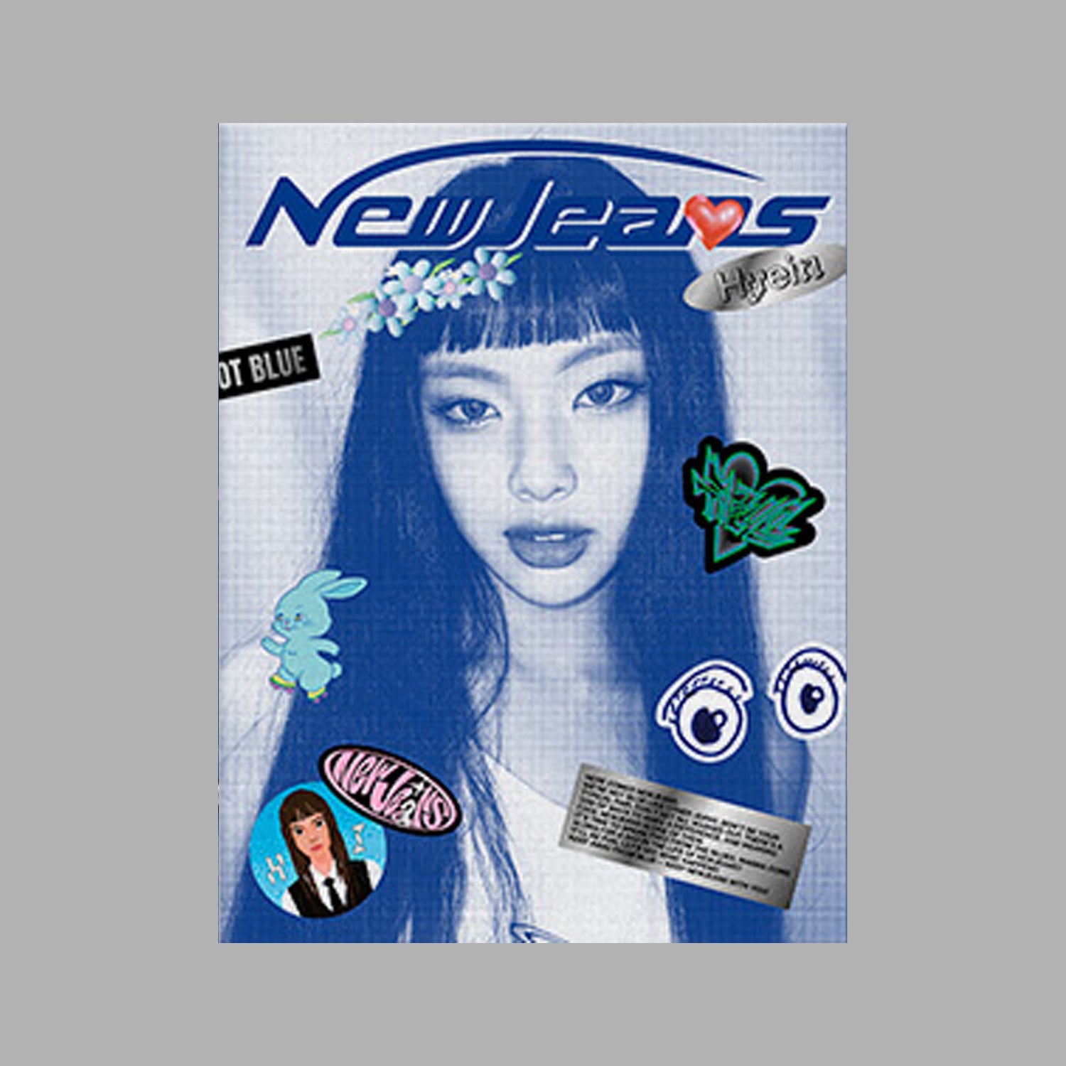 NewJeans 1st EP Album 'New Jeans' (Bluebook) - K-Pop Music CD for Fans, Collectors & Gift Giving
