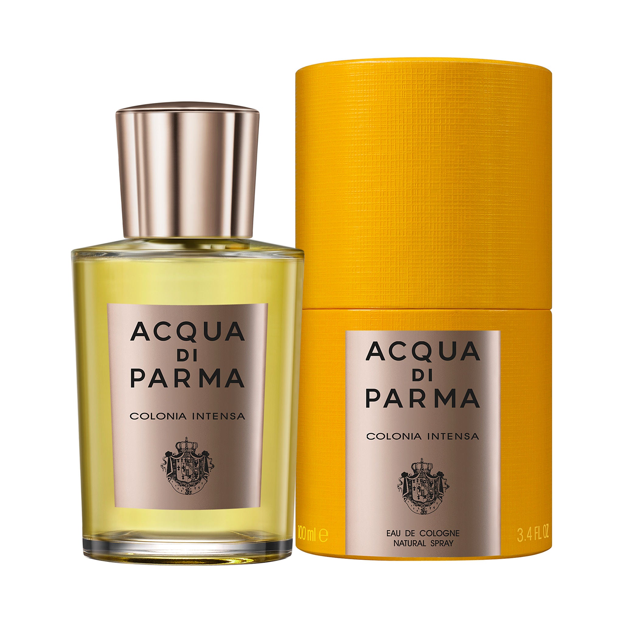 Colonia Intensa Eau de Cologne Spray for Men - Long Lasting Fresh Citrus Aromatic Fragrance - Perfect for Daily Wear, Office & Special Occasions