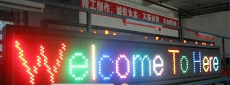 GOWE Full Color LED Display - RGB LED Lamp for Semi-Outdoor Use, Christmas Signs & Shop Discount Displays | Perfect for Holiday Decorations, Store Promotions & Outdoor Advertising