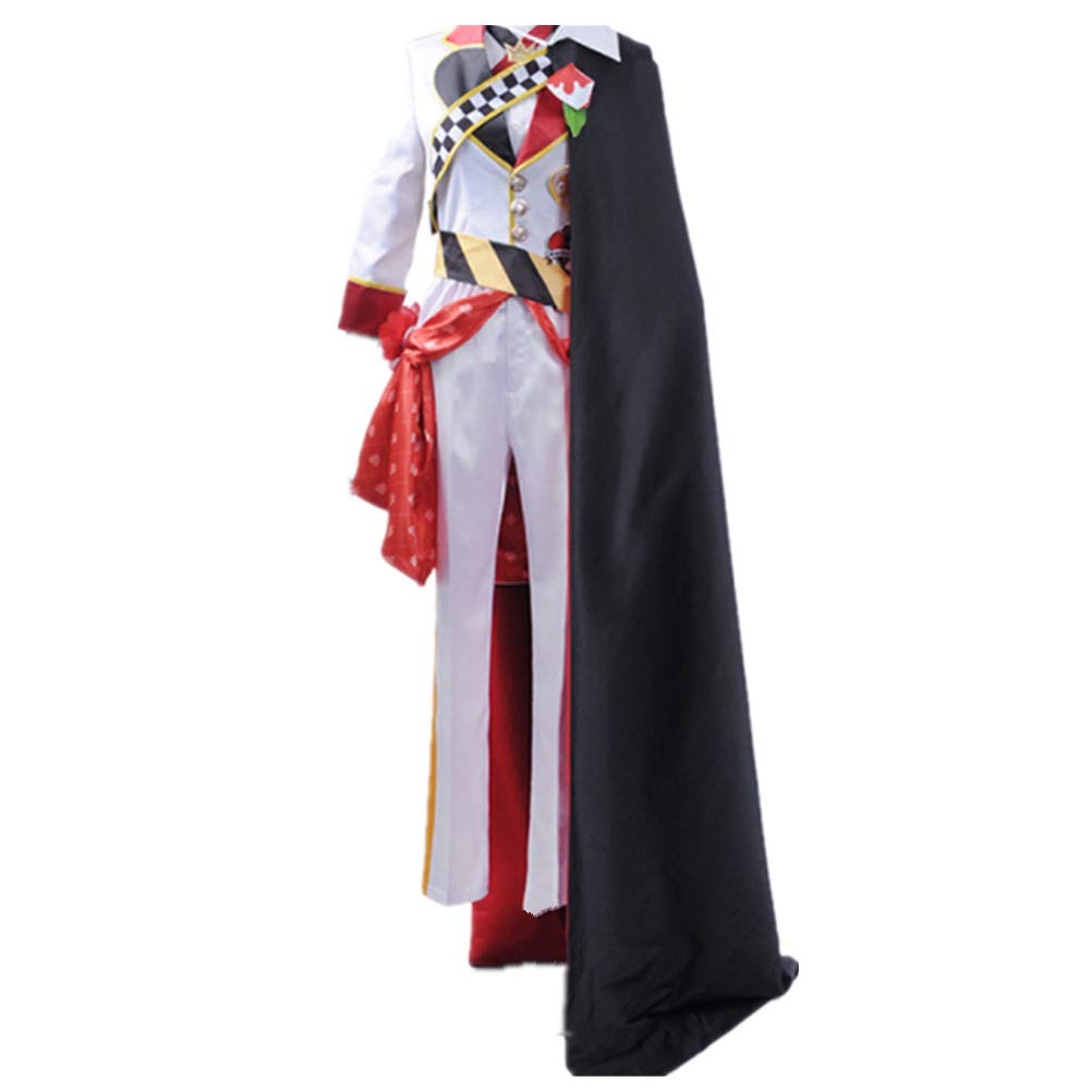 Twisted Wonderland Riddle Rosehearts Cosplay Costume Set - Anime Halloween Party Outfit for Conventions & Carnival Events