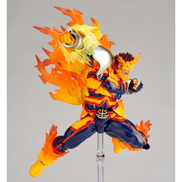 Amazing Yamaguchi Revoltech Endeavor Action Figure - My Hero Academia Collectible Toy for Display & Play - Perfect for Anime Fans & Collectors