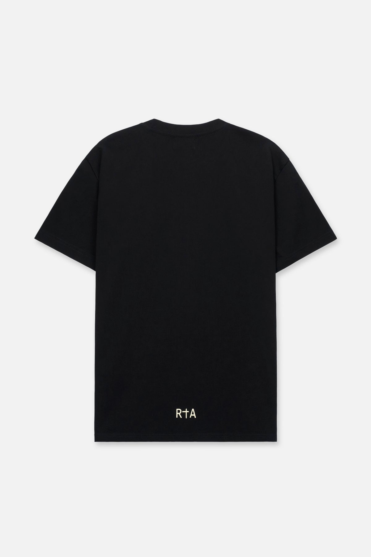 COLIN Oversized Short Sleeve T-Shirt | Black Road to Paradise Graphic Tee | Casual Streetwear for Men | Perfect for Summer Outfits & Music Festivals