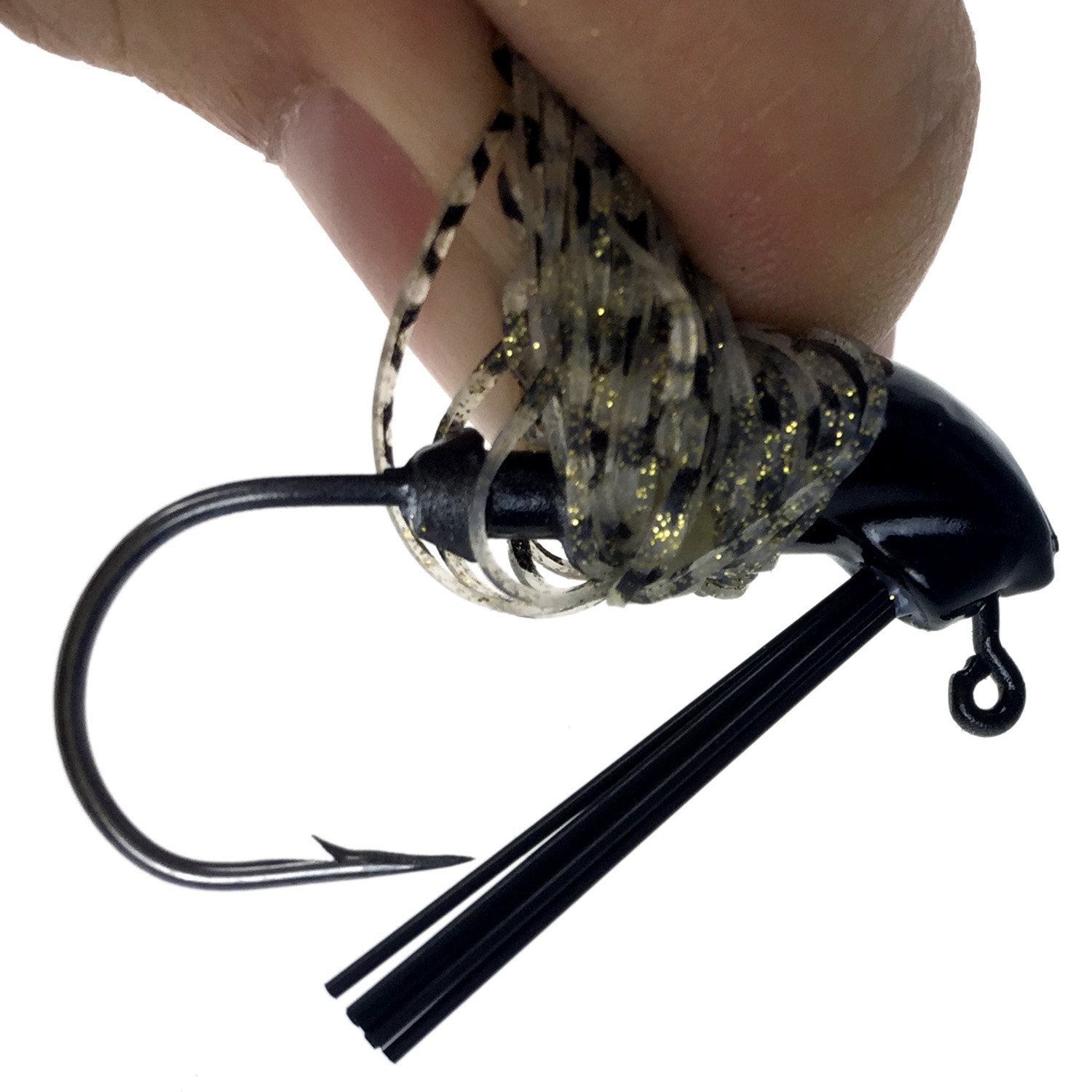 THKFISH Bass Tungsten Jig - Premium Weedless Swim Jigs for Bass Fishing (5-Pack, Multi-Color) - Perfect for Freshwater Fishing, Finesse Techniques & Heavy Cover Areas