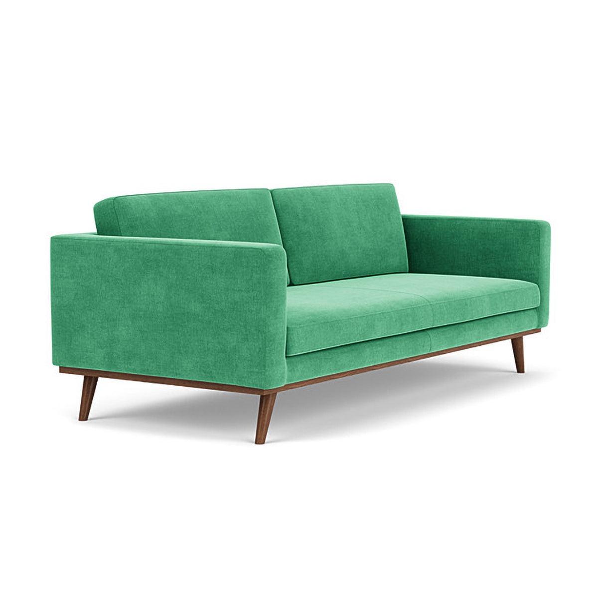 Johan Fabric 3-Seater Sofa - Comfortable Living Room Couch for Small Spaces | Perfect for Apartments, Dorms & Cozy Homes