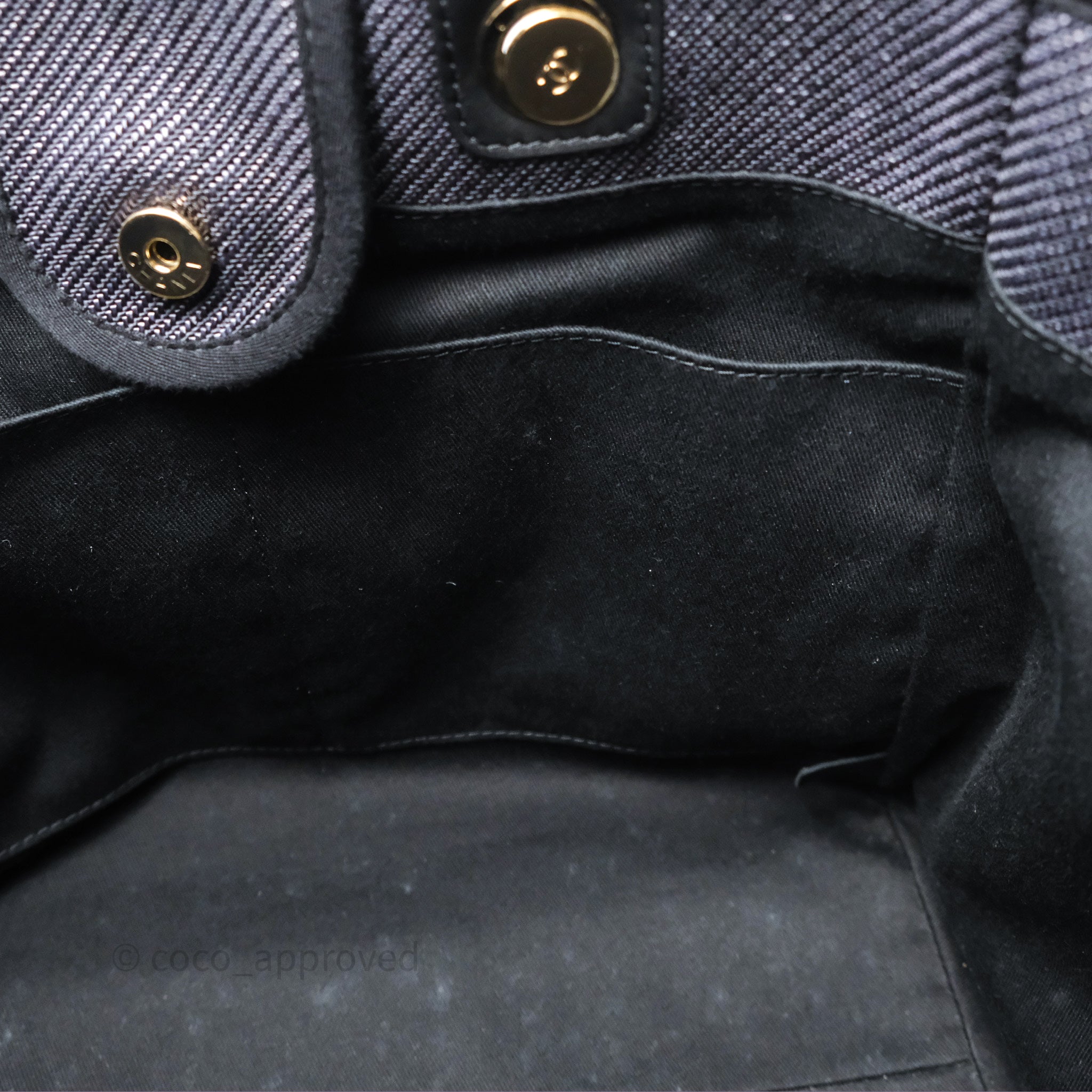 Chanel Canvas Deauville Large Tote Bag in Navy with Gold Hardware - Luxury Designer Handbag for Women, Perfect for Travel, Work & Everyday Use