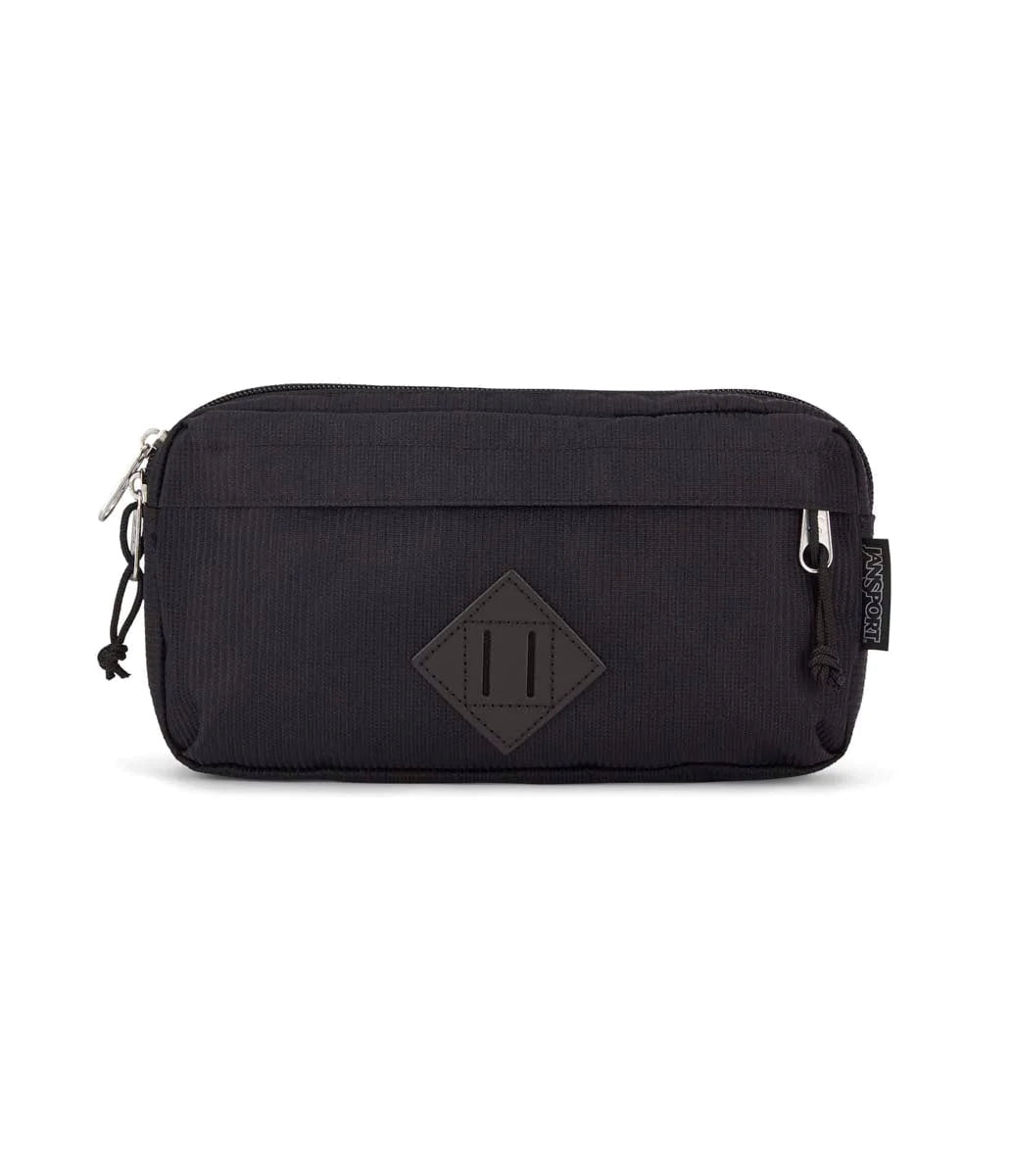 JanSport Waisted Fanny Pack - Adjustable Waist Bag for Men & Women - Water-Resistant Travel Belt Bag for Hiking, Running, Concerts & Outdoor Activities