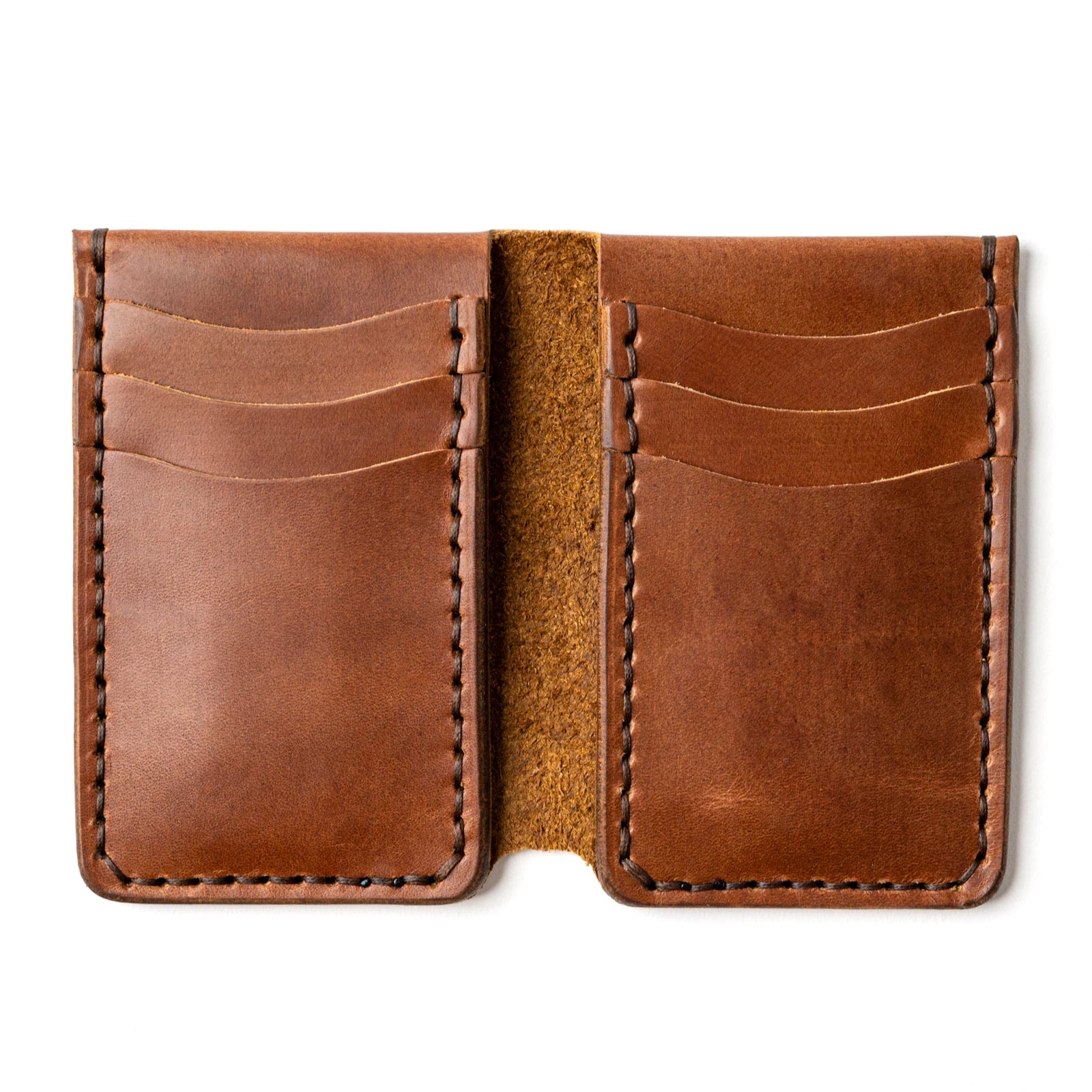 Premium Genuine Leather Vertical Wallet for Men - Slim RFID Blocking Bifold Credit Card Holder - Perfect for Business, Travel & Everyday Use