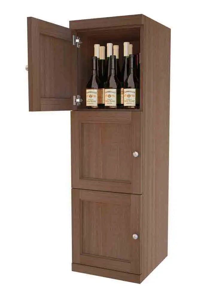Vinostor Wine Lockers - 3 Locking Bins, 51 5/8