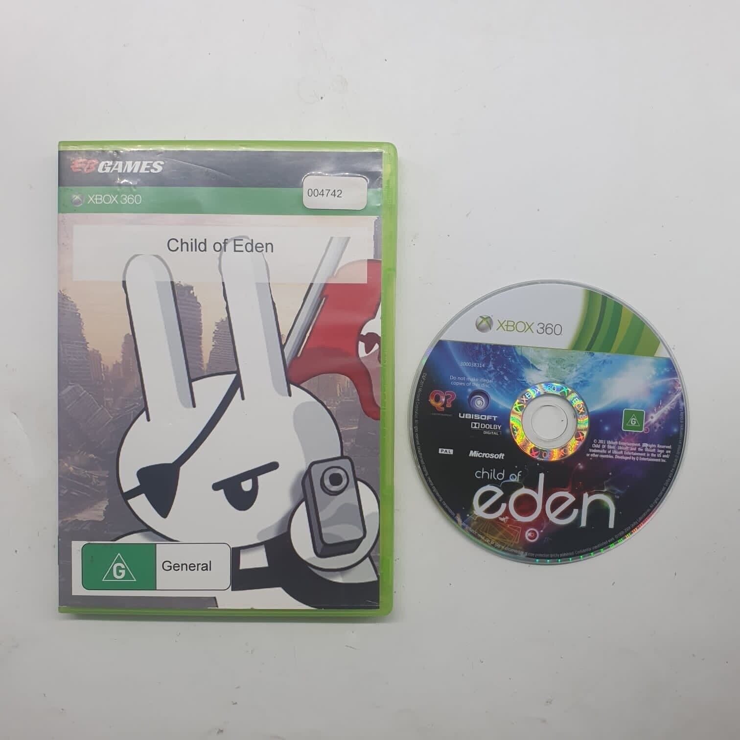 Child of Eden Xbox 360 Game - PAL Version | Immersive Rhythm Action Adventure for Music & Dance Lovers | Perfect for Family Game Nights & Interactive Entertainment