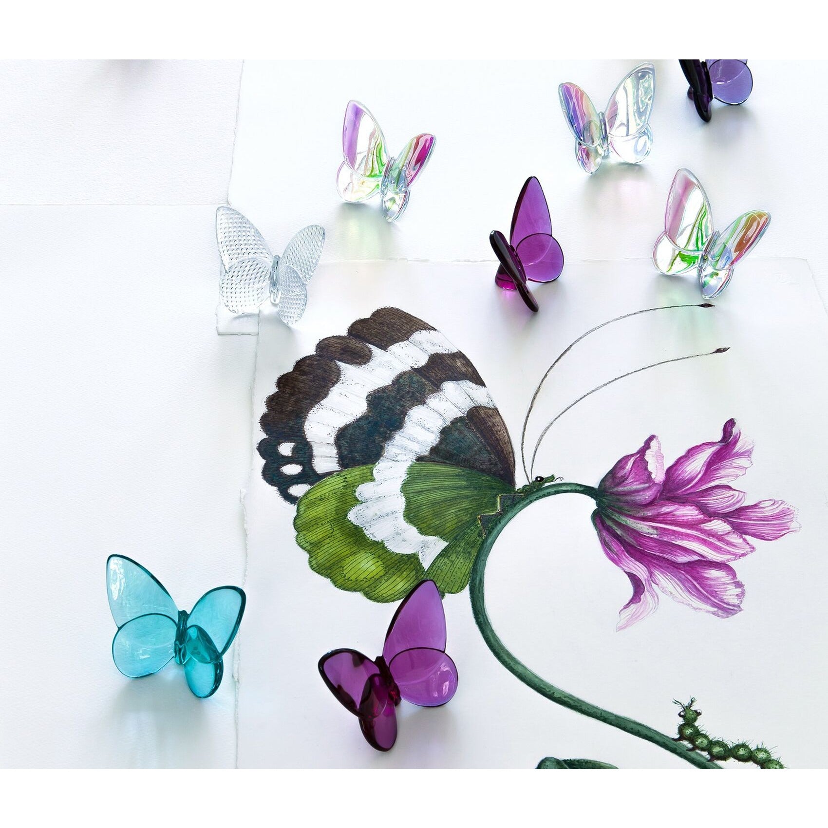 Purple Butterfly Hair Clip - Elegant Floral Hair Accessory for Women & Girls | Perfect for Weddings, Parties & Everyday Wear