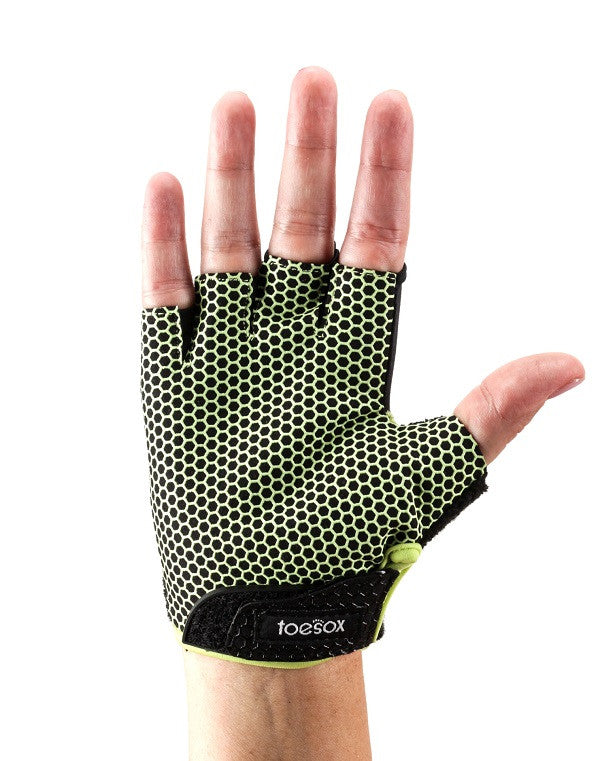 ToeSox Non-Slip Grip Gloves for Yoga, Pilates & Barre Workouts - Improve Stability & Comfort During Exercise