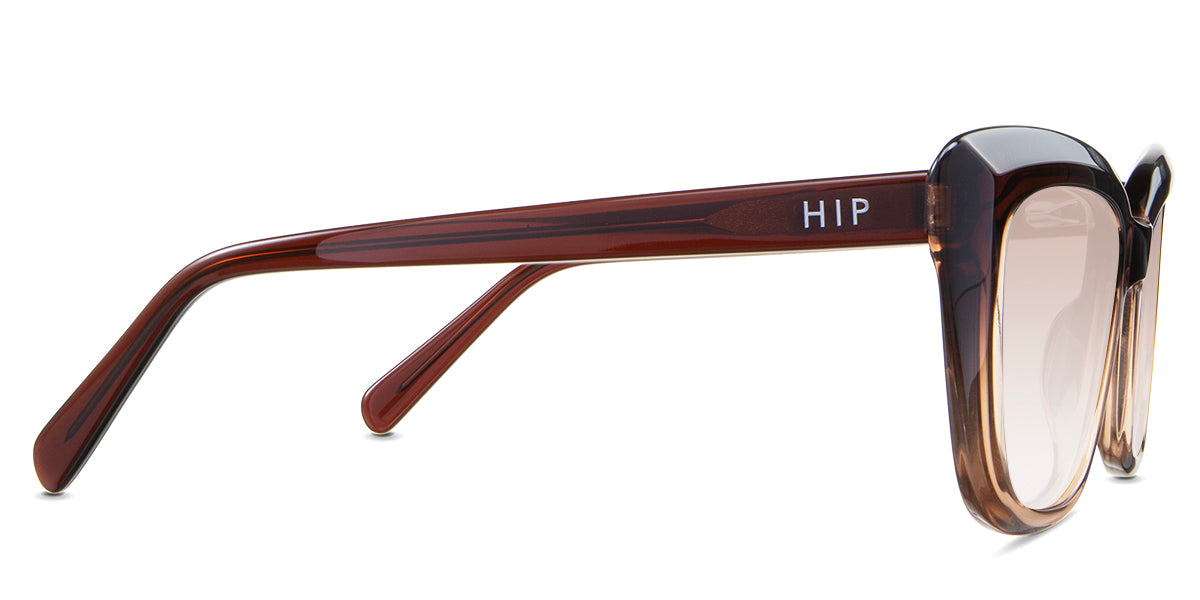 LESA Women's Prescription Tinted Glasses - Stylish & UV Protection for Reading, Driving & Outdoor Activities
