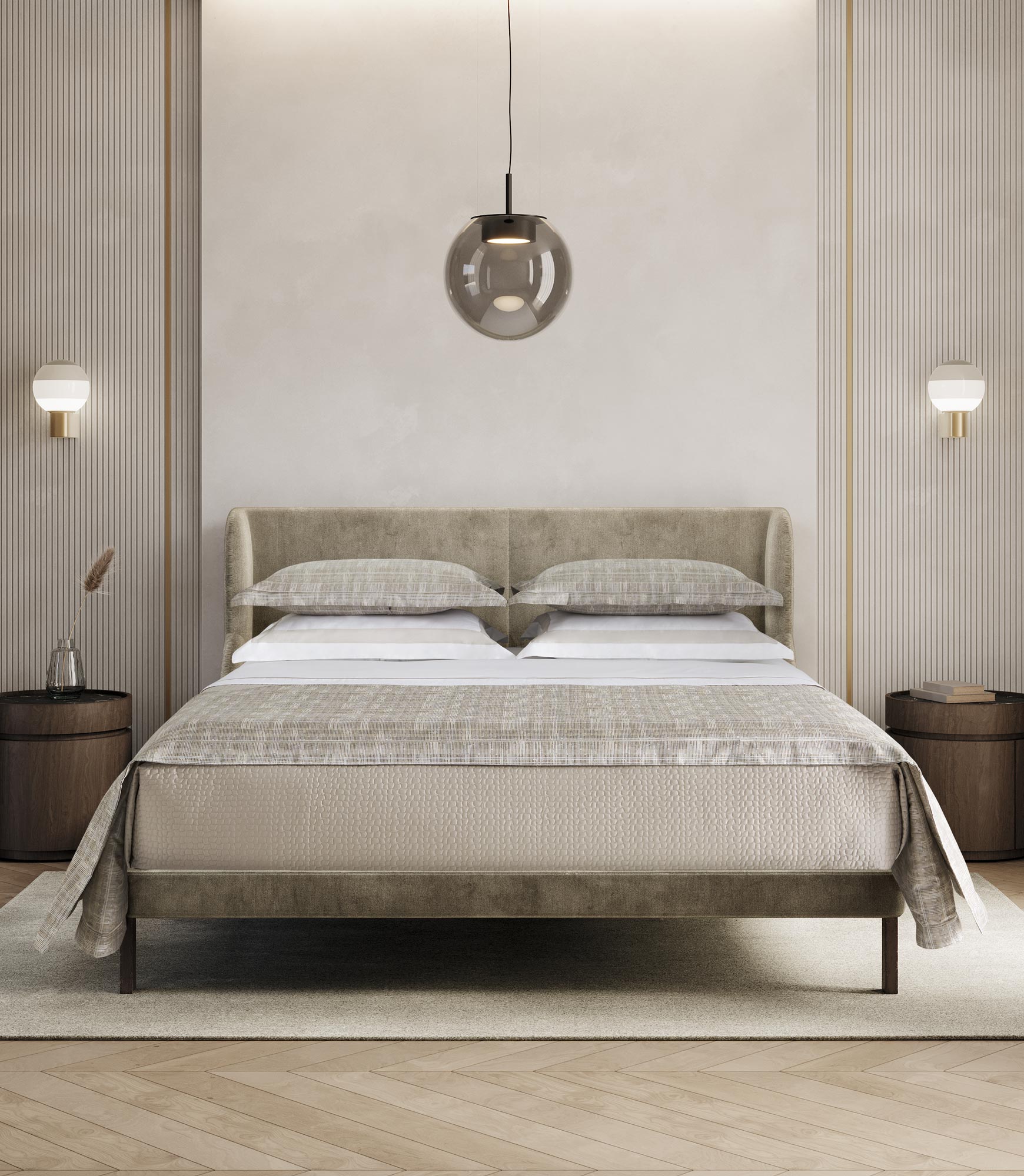 Luxury Biagio Jacquard Duvet Cover Set - Premium Soft Bedding for Queen/King Size - Elegant Home Decor for Master Bedroom & Guest Room