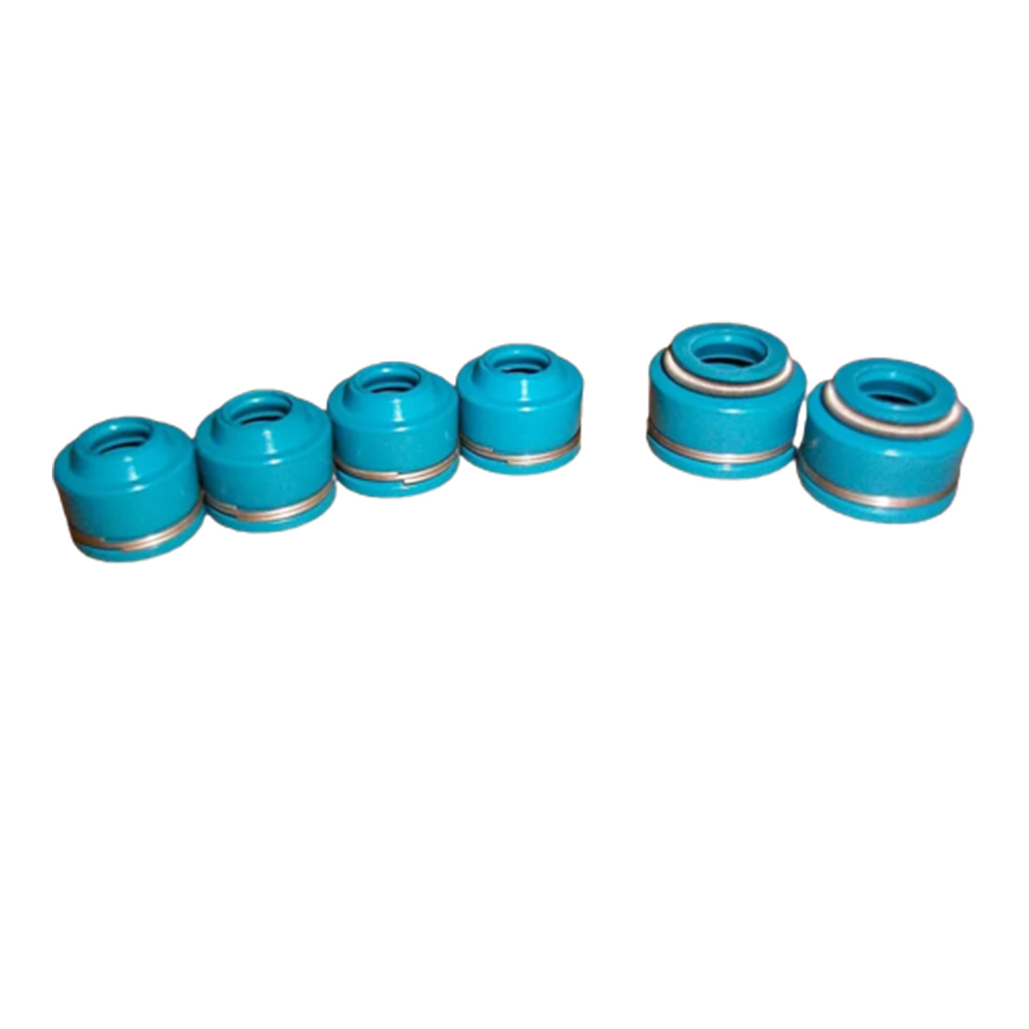 Premium FKM Valve Seals for Honda VT750 Shadow Motorcycle - High-Performance 6-Piece Set - Durable Engine Protection - Ideal for Engine Rebuilds & Maintenance