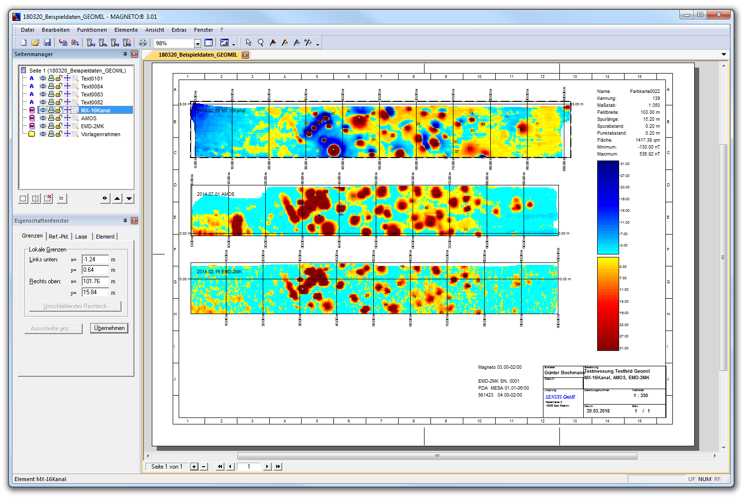 SENSYS MAGNETO® Data Processing Software - Advanced Data Analysis Tool for Geophysical Surveys & Research