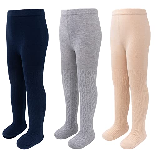 3 Pack- Khaki Navy Light Grey