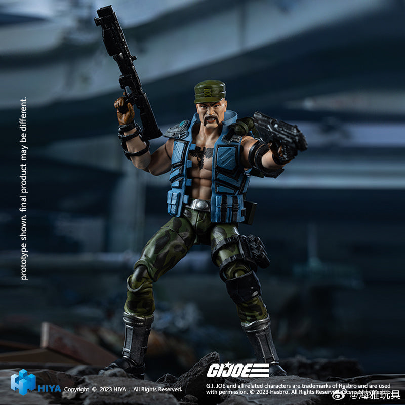 1/18 Scale HIYA 4-Inch G.I. Joe Gung Ho Action Figure - Exquisite Mini Collectible Series for Display & Play | Perfect for Collectors, Gift Giving & Diorama Scenes