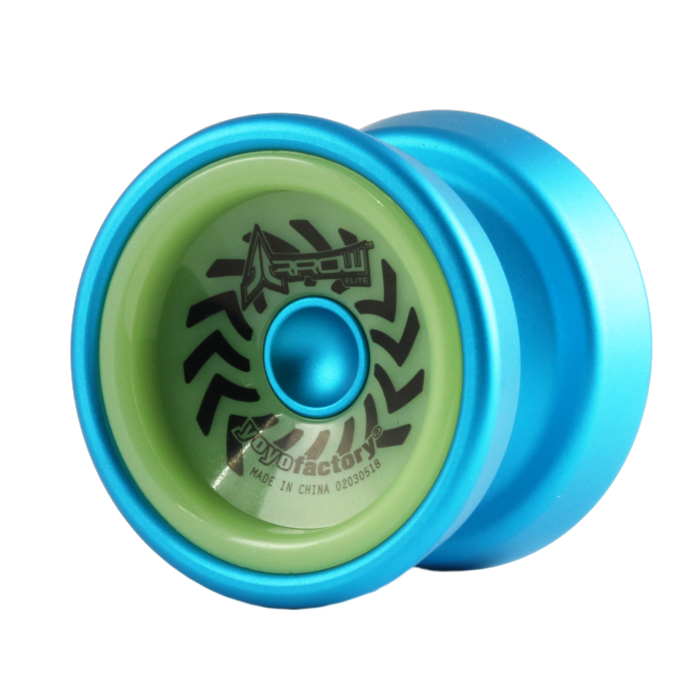YoYoFactory Arrow Metal Yo-Yo - Professional Unresponsive Yo-Yo for Advanced Players - Perfect for Tricks, Competitions & Performance