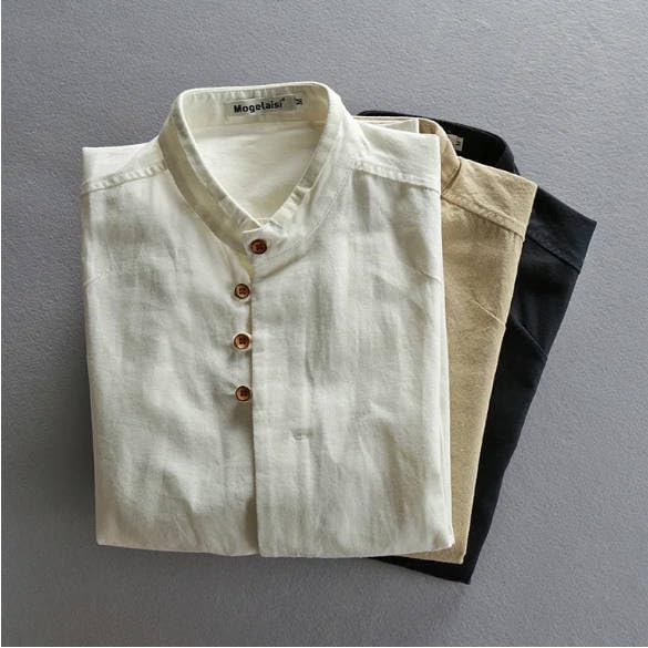 Soulona Japanese Style Men's Shirt - Casual & Trendy Asian-Inspired Top for Daily Wear, Work & Street Fashion