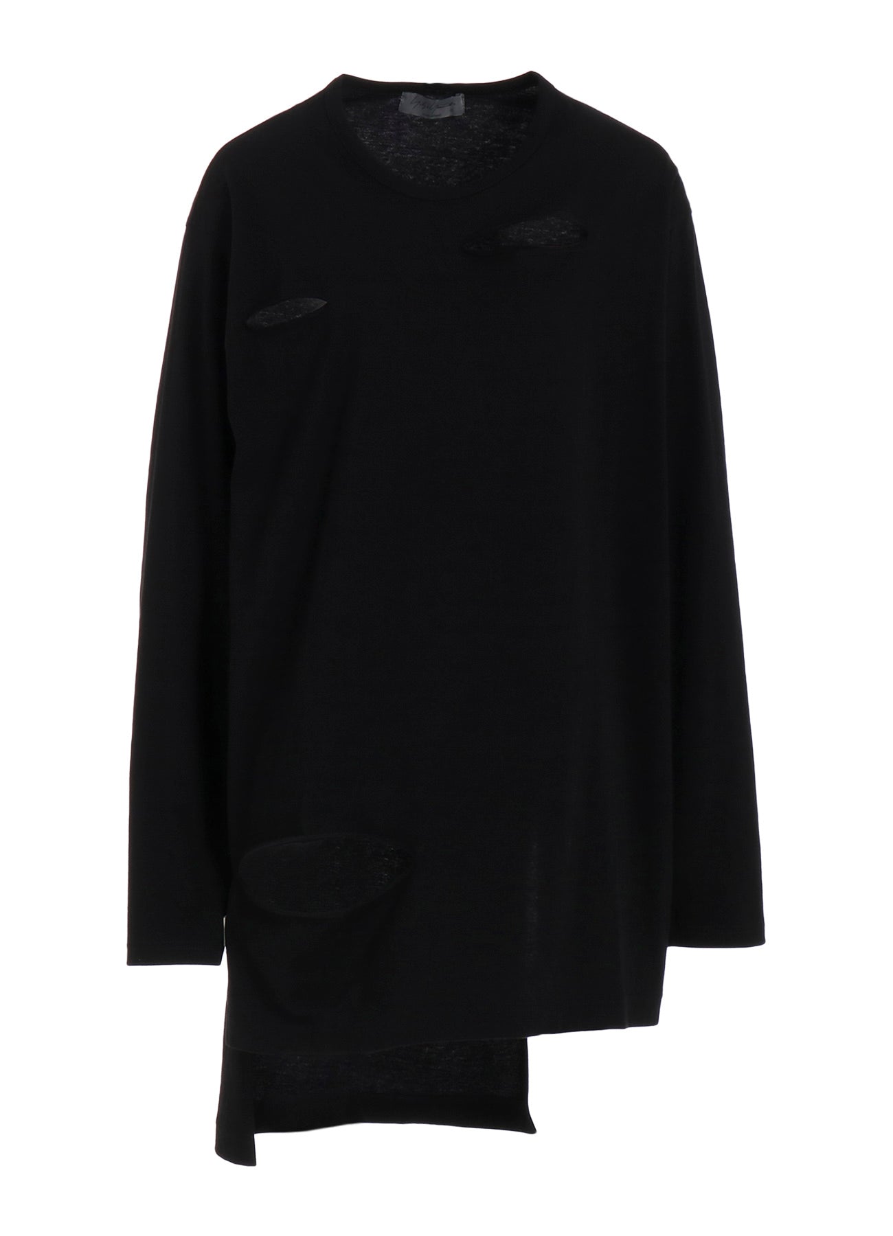 Combed Single Jersey Slit Detail Long Sleeve T-Shirt for Women | Soft & Comfortable Cotton Top | Perfect for Casual Wear, Layering & Everyday Outfits