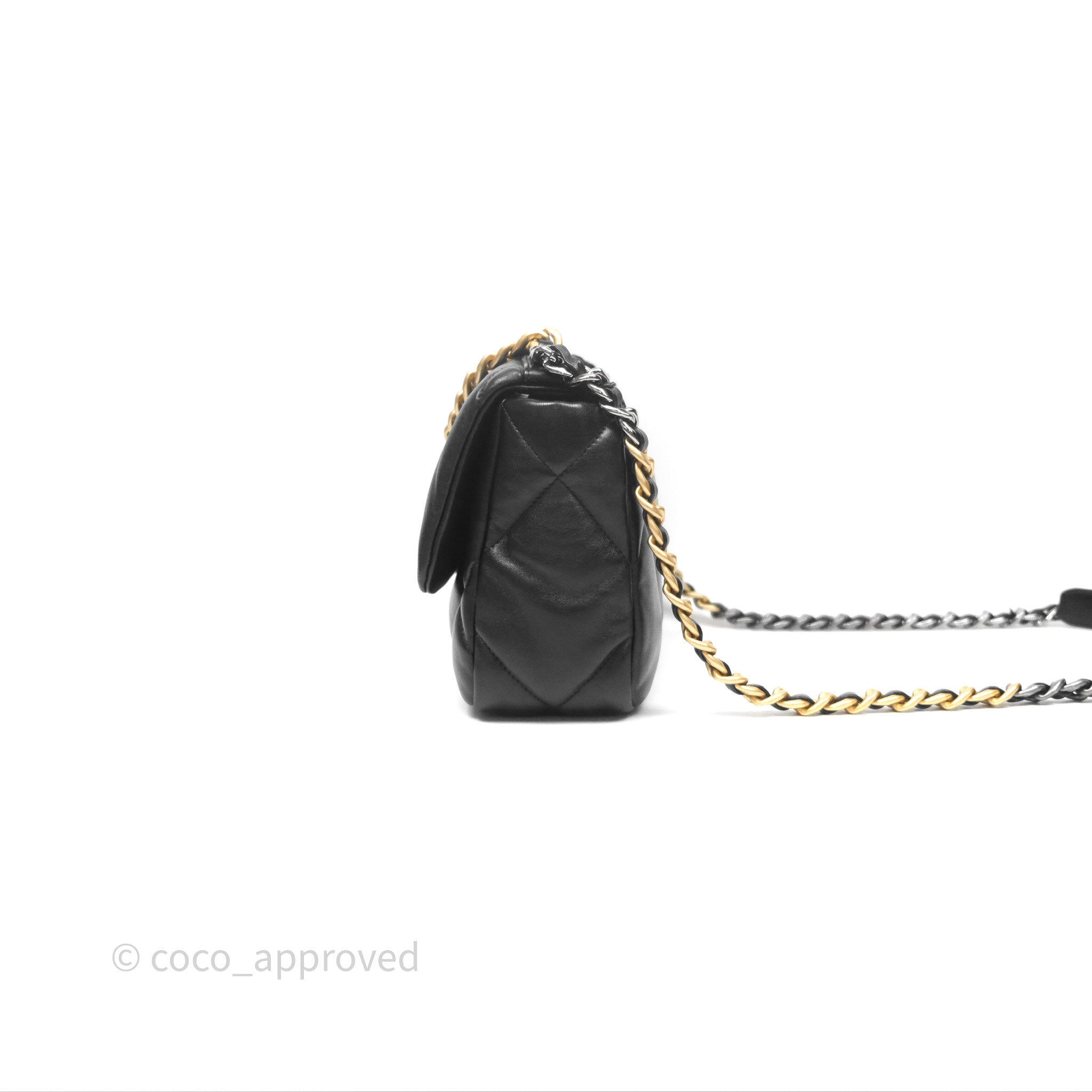 Chanel 19 Small Handbag Black Mixed Hardware - Luxury Designer Crossbody Bag for Women | Perfect for Evening Out, Date Night & Special Occasions